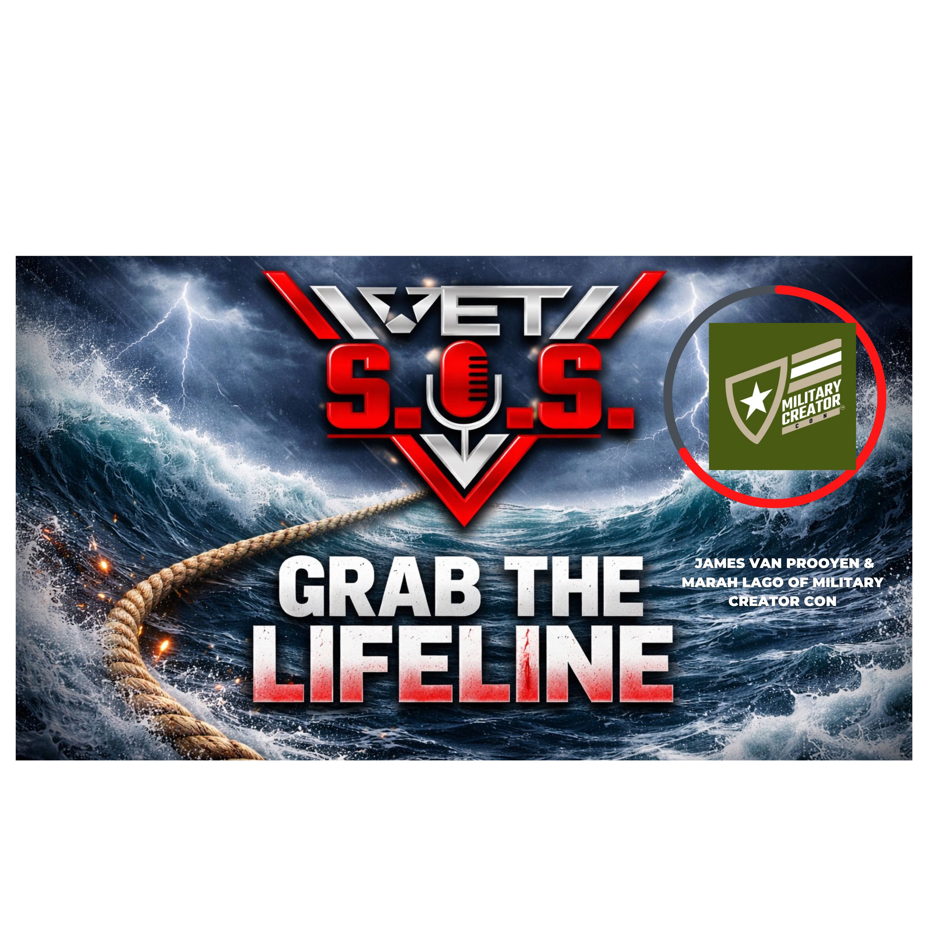 Military CreatorCon & Life After Service | James Van Prooyen & Marah Lago