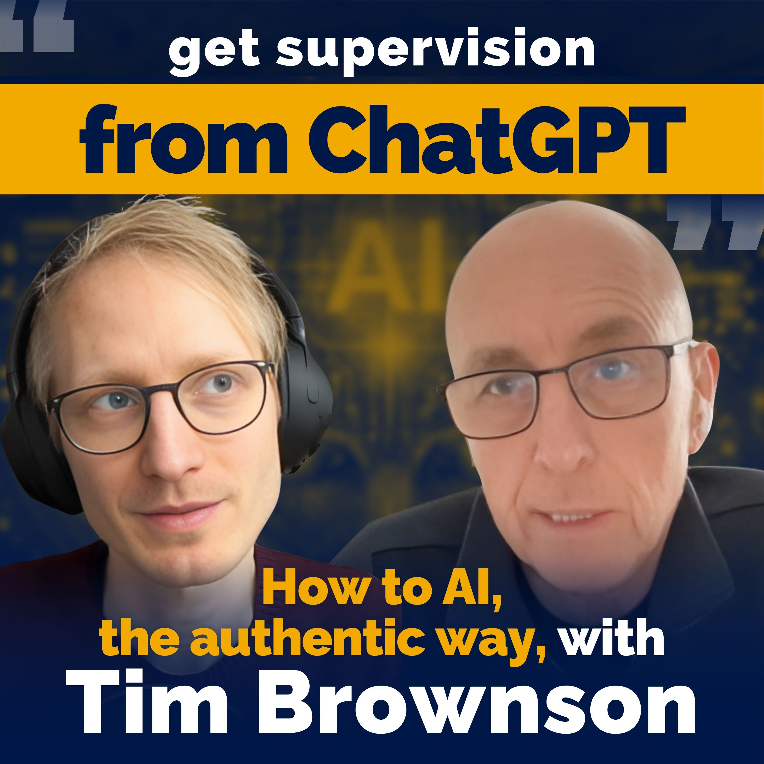 3 Ways to Use AI to Become a More Impactful Coach with Tim Brownson episode artwork
