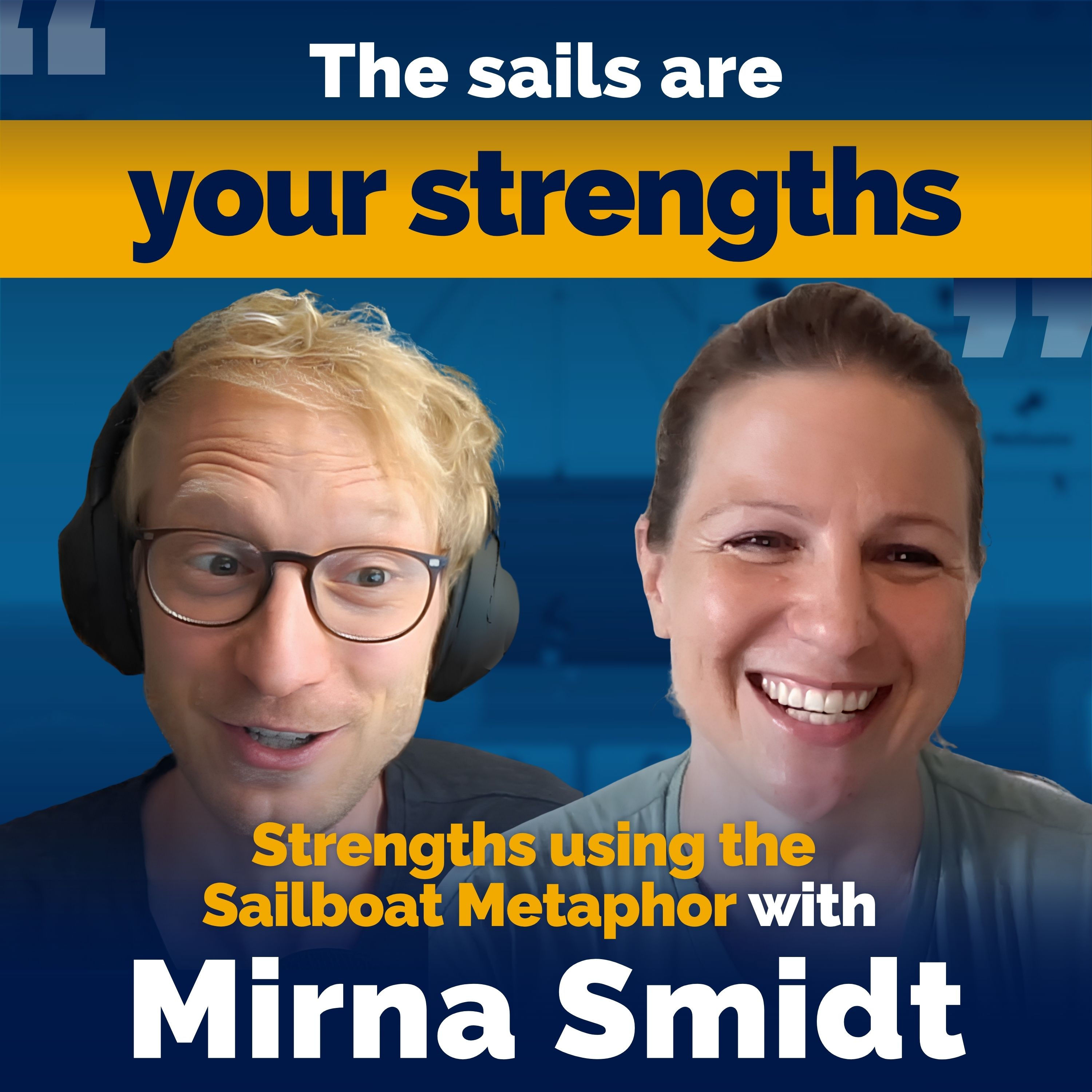 Designing Strengths-based Journeys with the Sailboat Metaphor with Mirna Smidt from Trainers Toolbox episode artwork