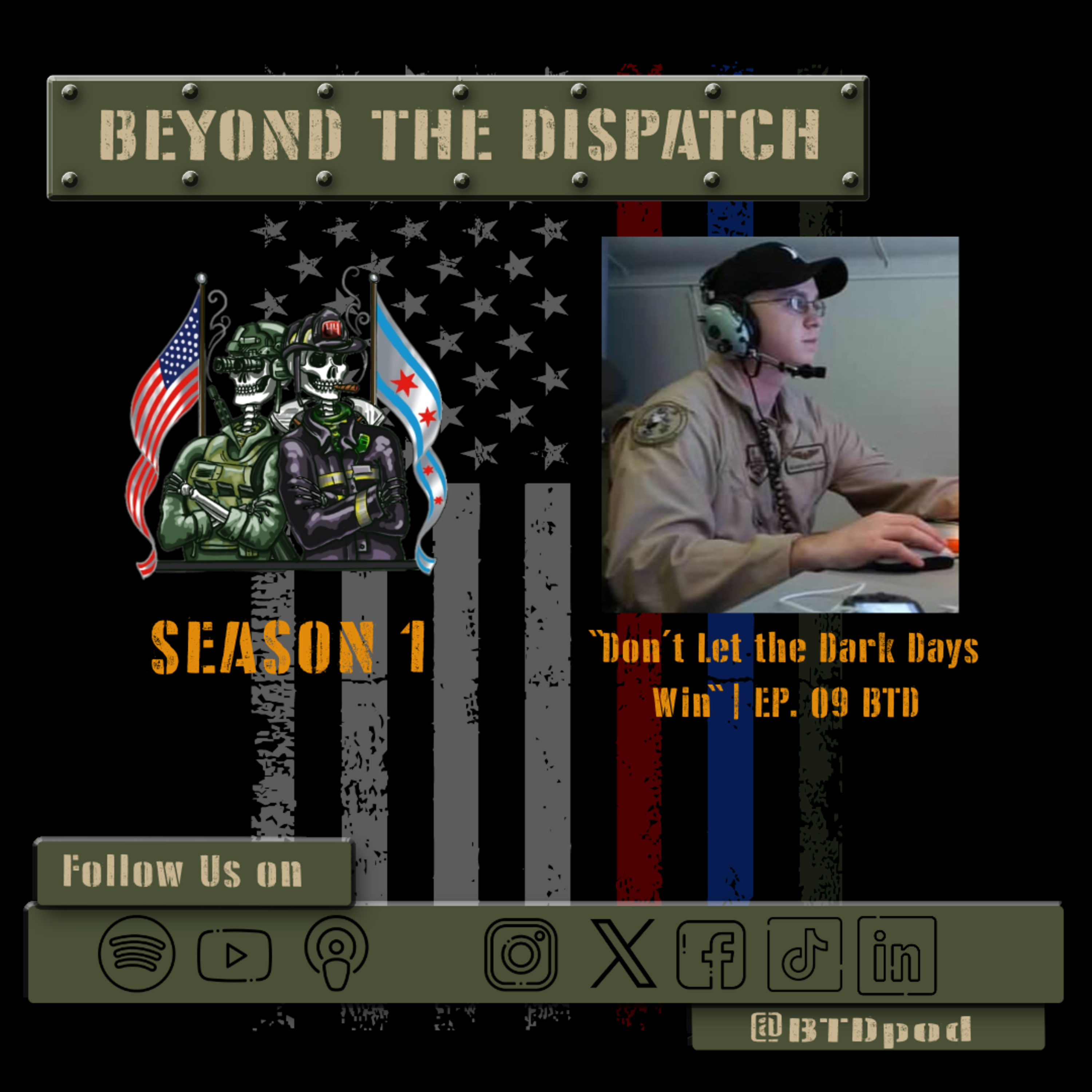 Don't Let the Dark Days Win: Air Force JSTARS Veteran Overcomes Ehlers-Danlos and Depression to Find Strength | Ep. 09 BTD