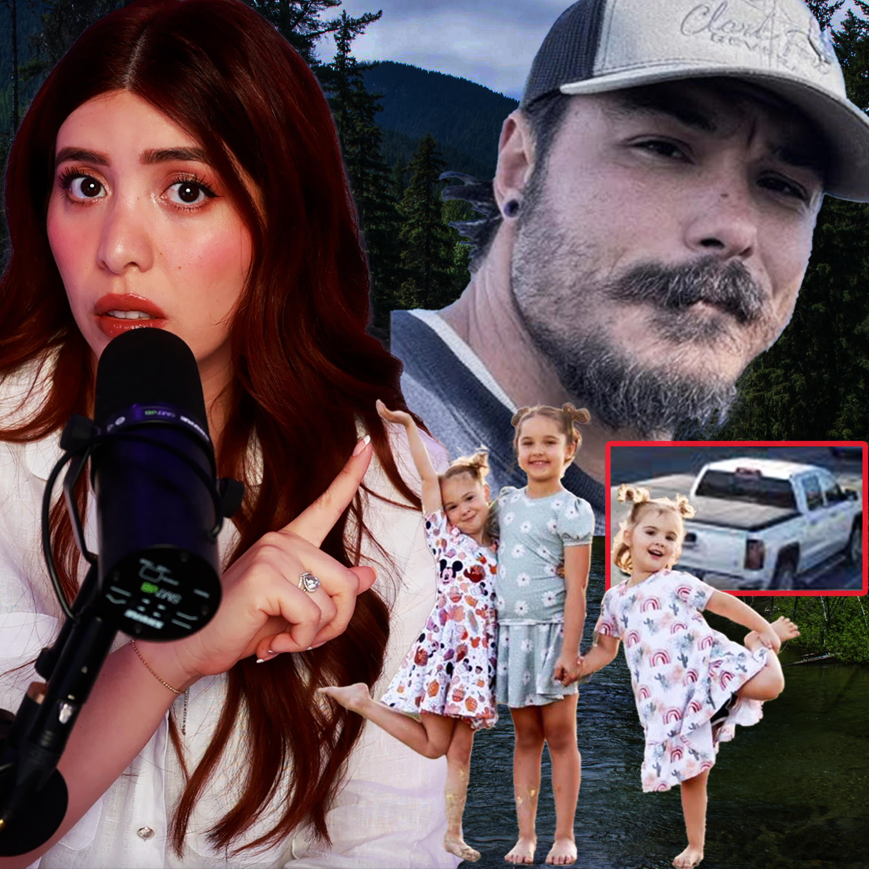 El padre militar que desapareció con sus 3 hijas en el bosque - Caso Travis Decker