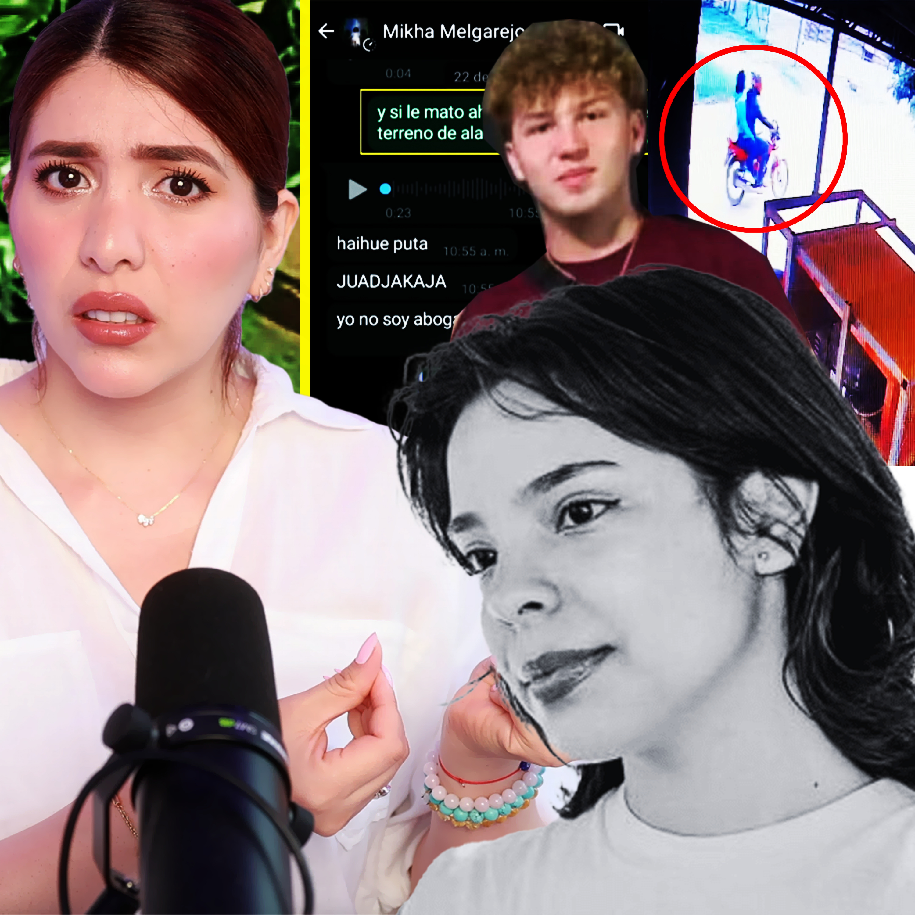 Chats revelan el plan - El caso de la colegiala María Fernanda Benítez