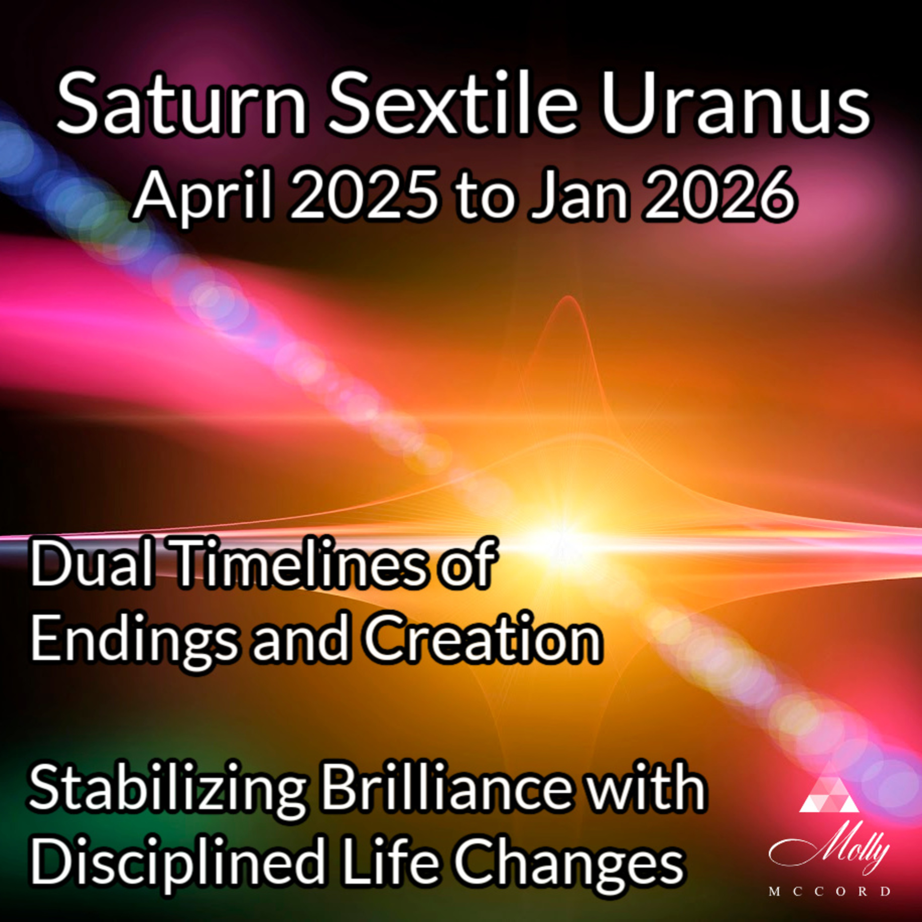 Stabilizing Brilliance with Disciplined Life Changes ~ Dual Timelines ~ Saturn Sextile Uranus