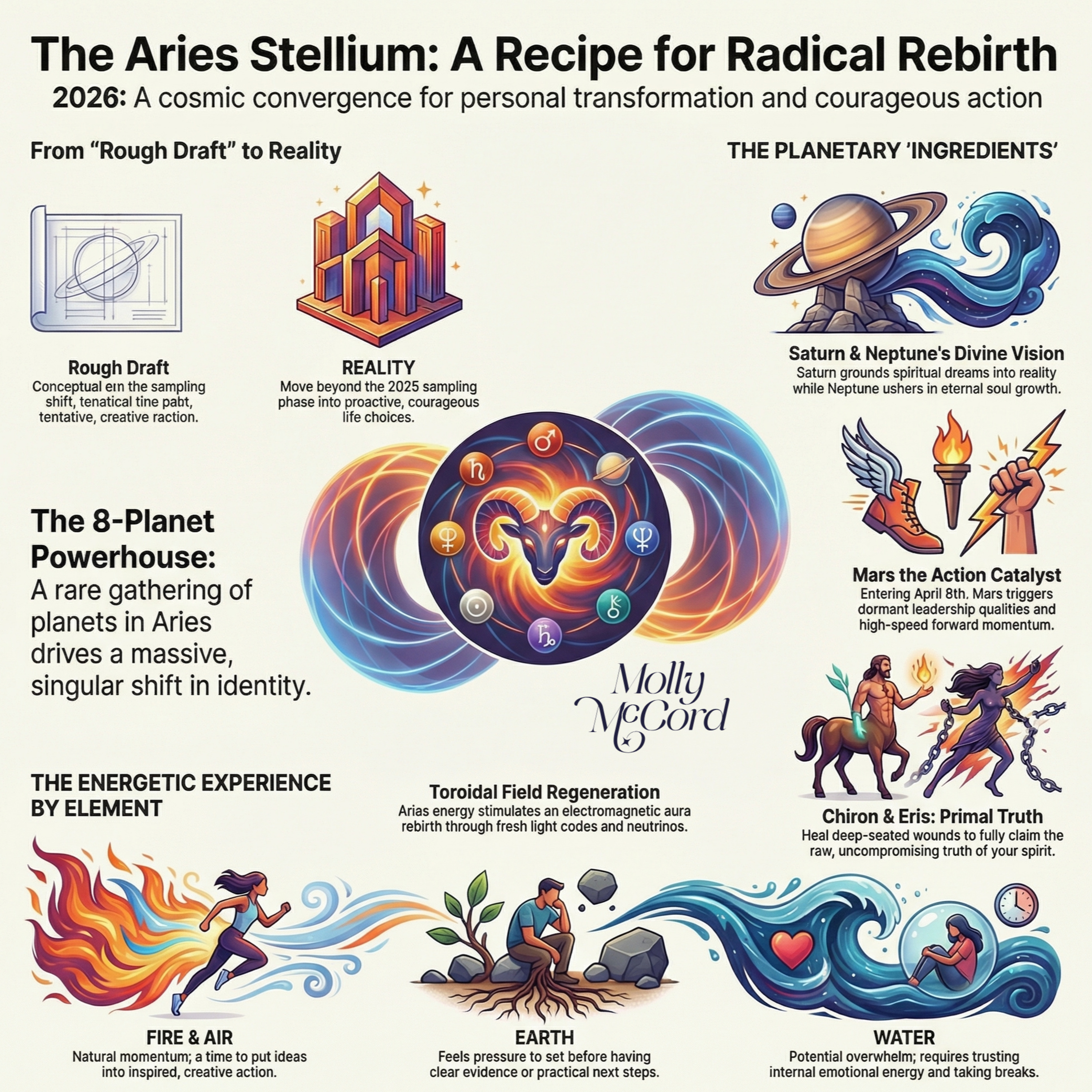 Bold Movements Into New Life Chapters ~ Ignition Points During The Aries Stellium 2026 Astrology