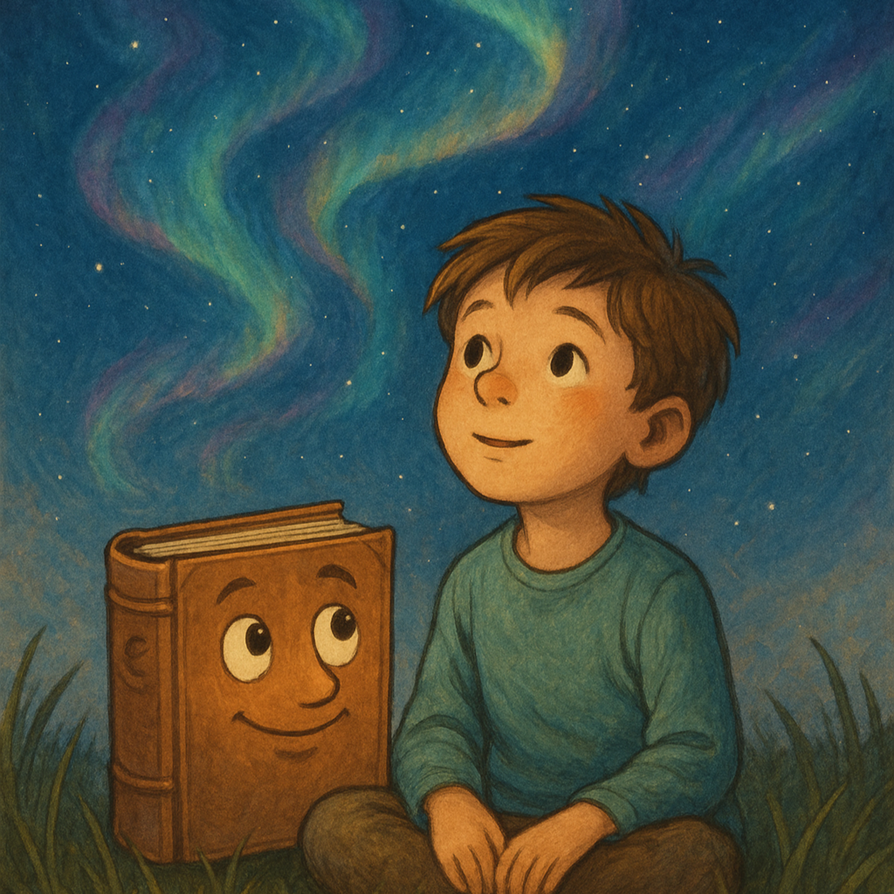 The Science Book and the Magic Colors of the Sky - Bedtime stories for kids