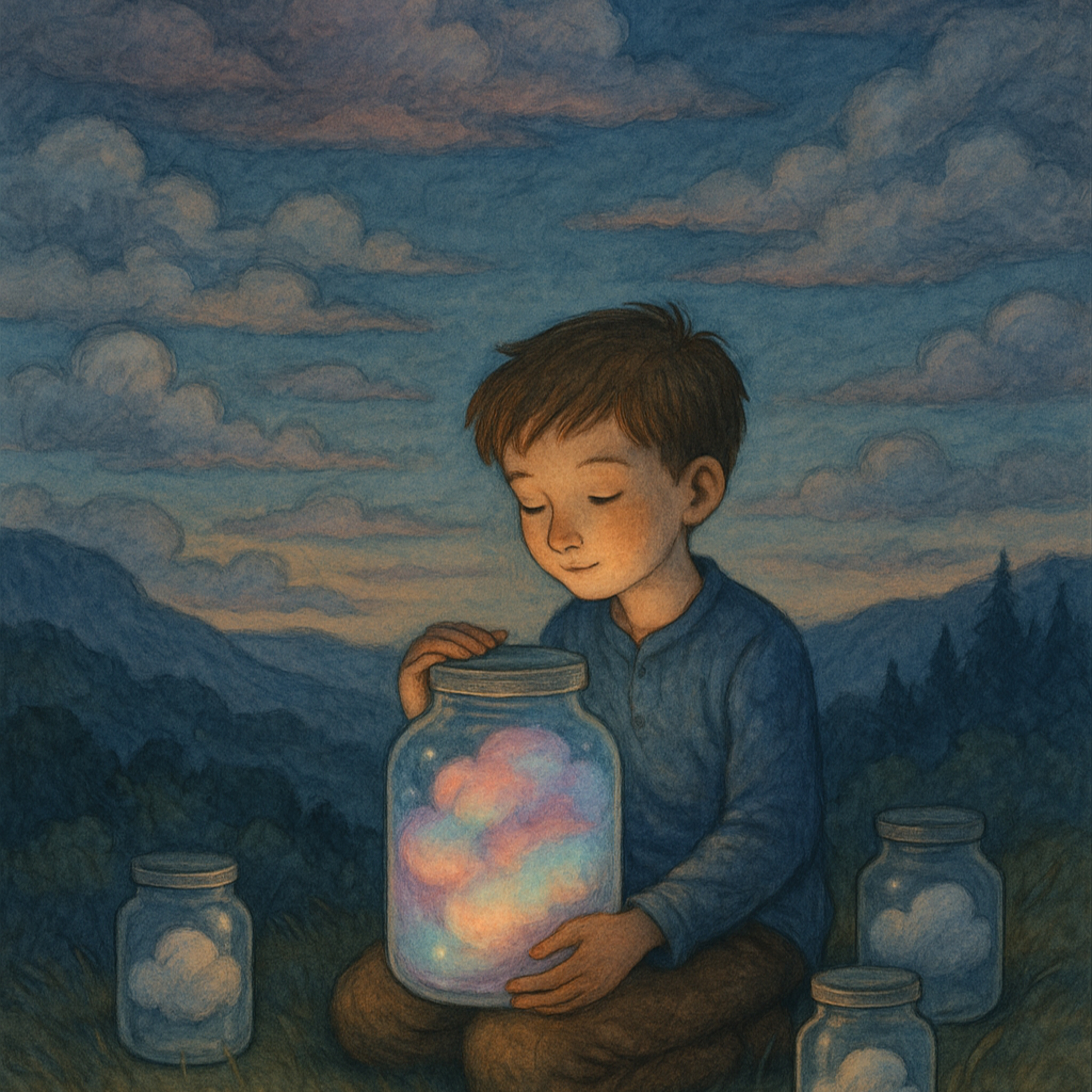 The Cloud Collector – A gentle bedtime story for kids