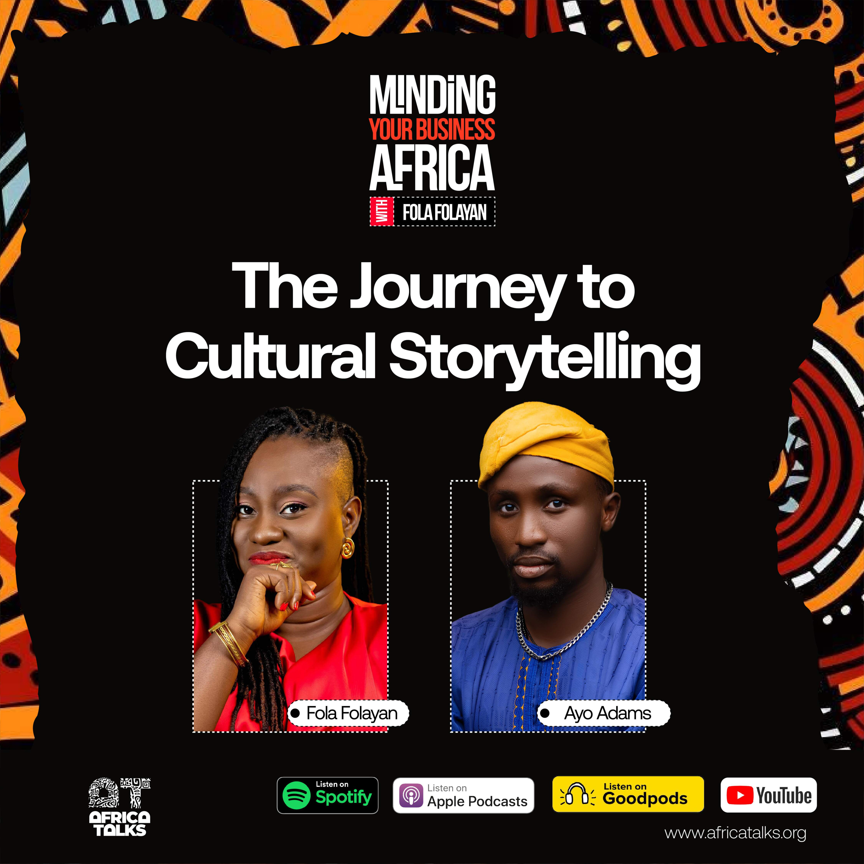 Ayo Adams' Journey to Cultural Storytelling episode artwork