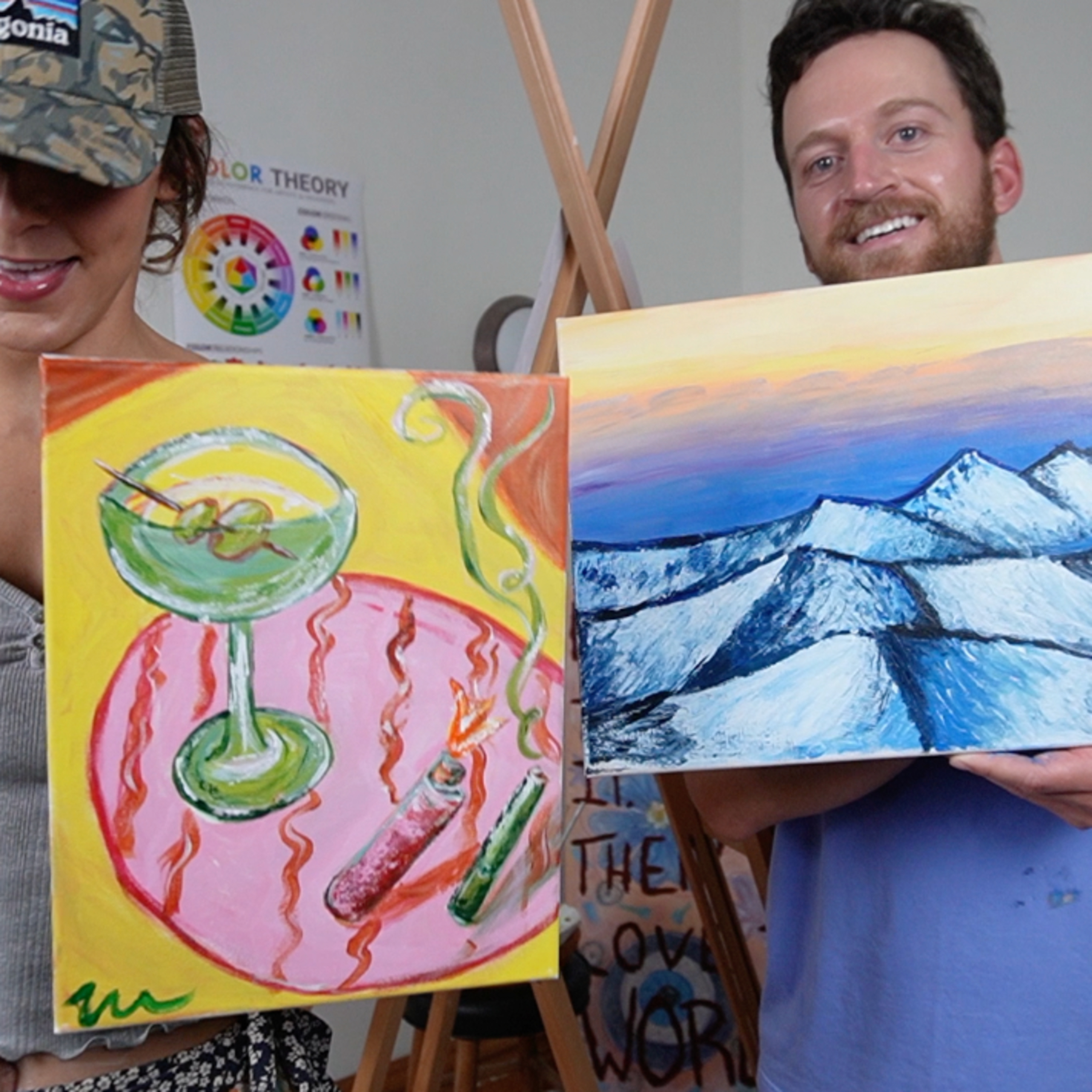 S1E13 – Paint and Chat about Journalism, Back to School, & nobletucky. Ft. King Keller