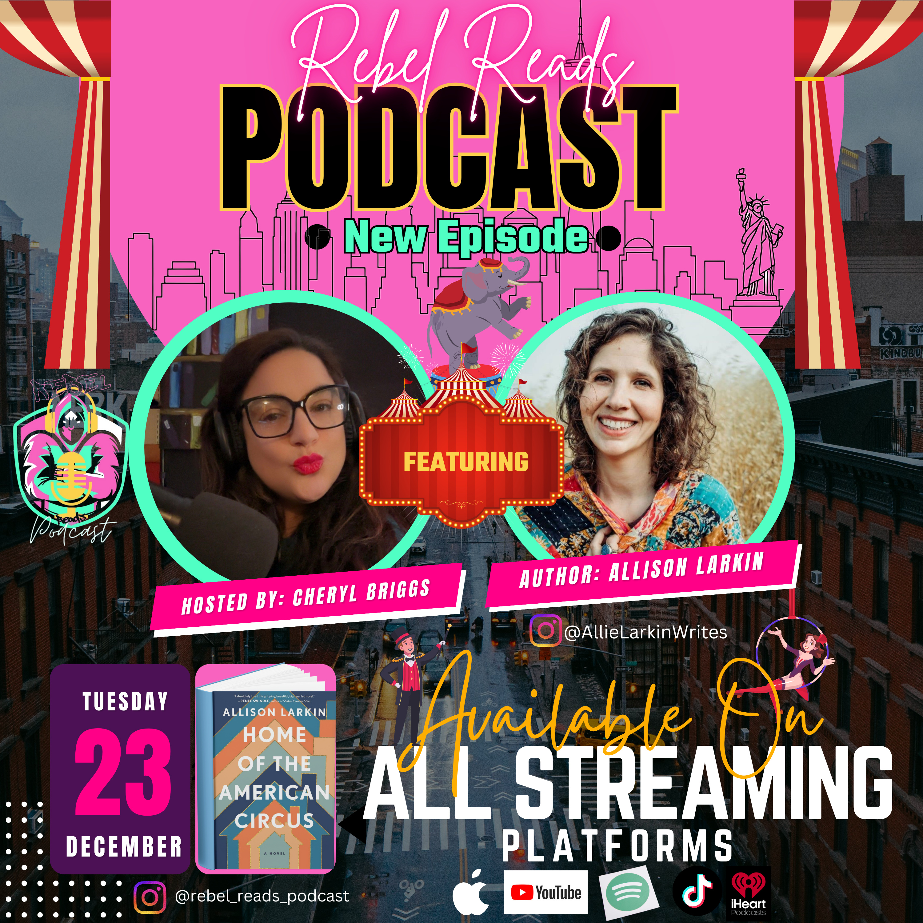 Rebel Reads Podcast-Join The Rebellion!