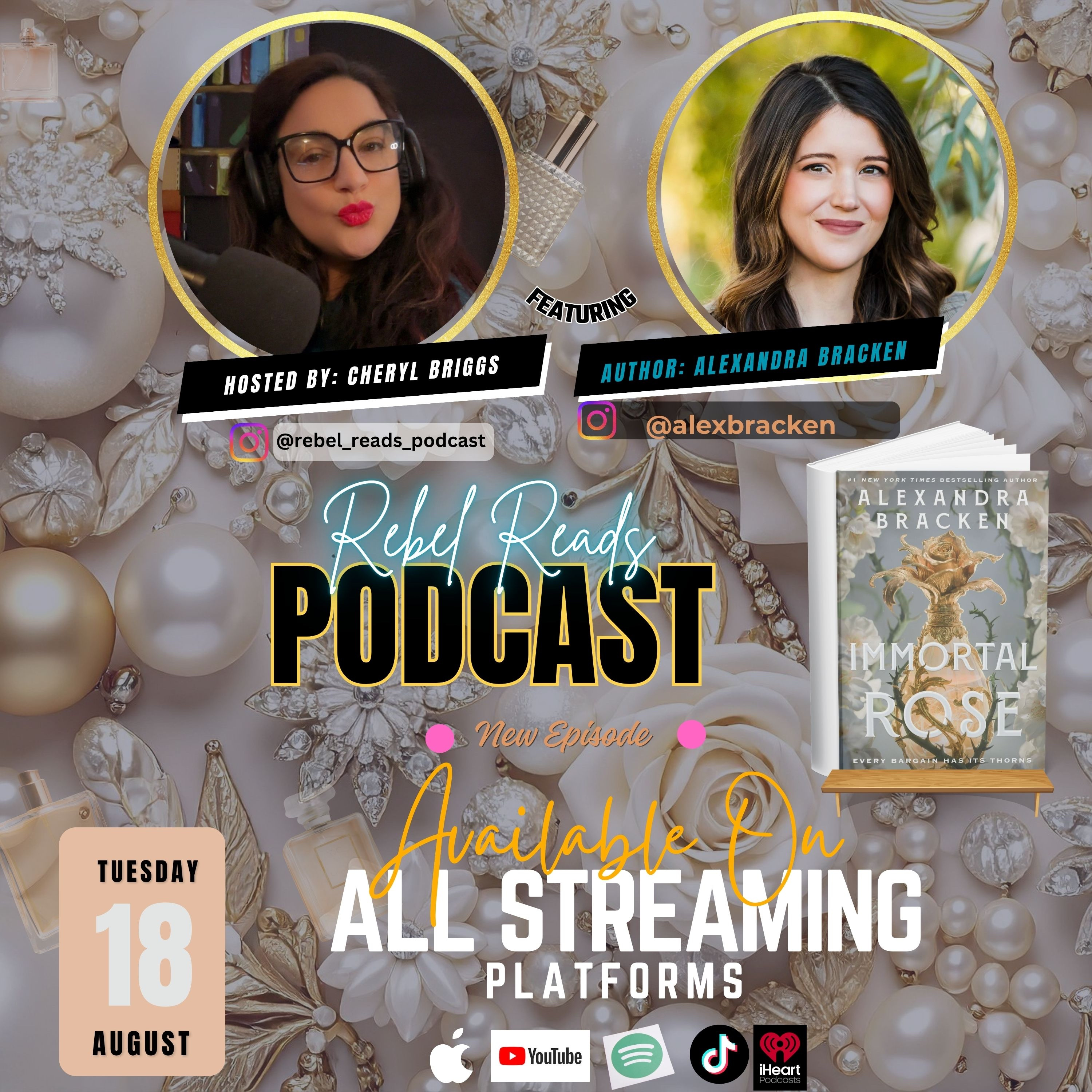 Author Alexandra Bracken on Immortal Rose, Perfume Magic & the Scents That Shape Us! (E.67) episode artwork