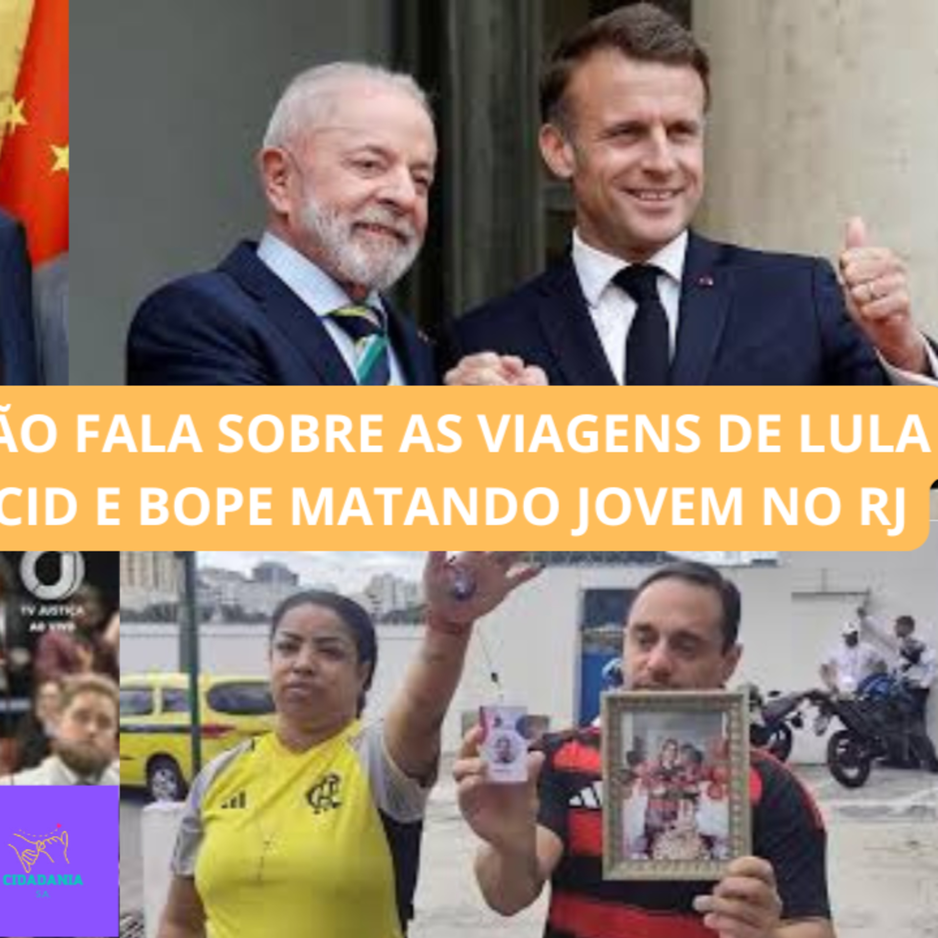 O QUE A MÍDIA NÃO TE CONTA SOBRE AS VIAGENS DE LULA, DEPOIMENTO DE CID, ATUALIZAÇÃO DA ZAMBELLI E + episode artwork