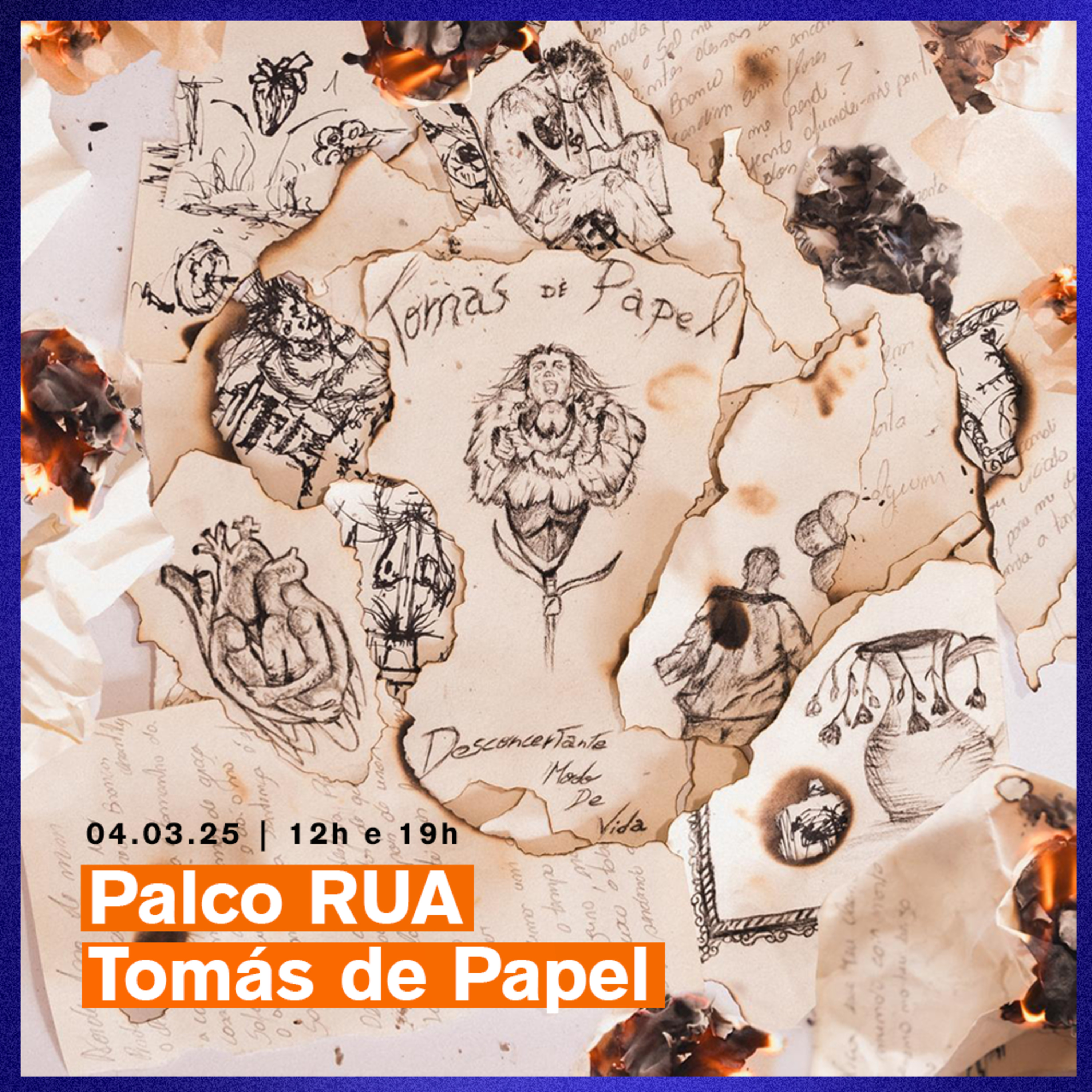 Tomás de Papel: "Eu não conseguia escrever em português, ou melhor, eu rejeitava" | Palco RUA episode artwork