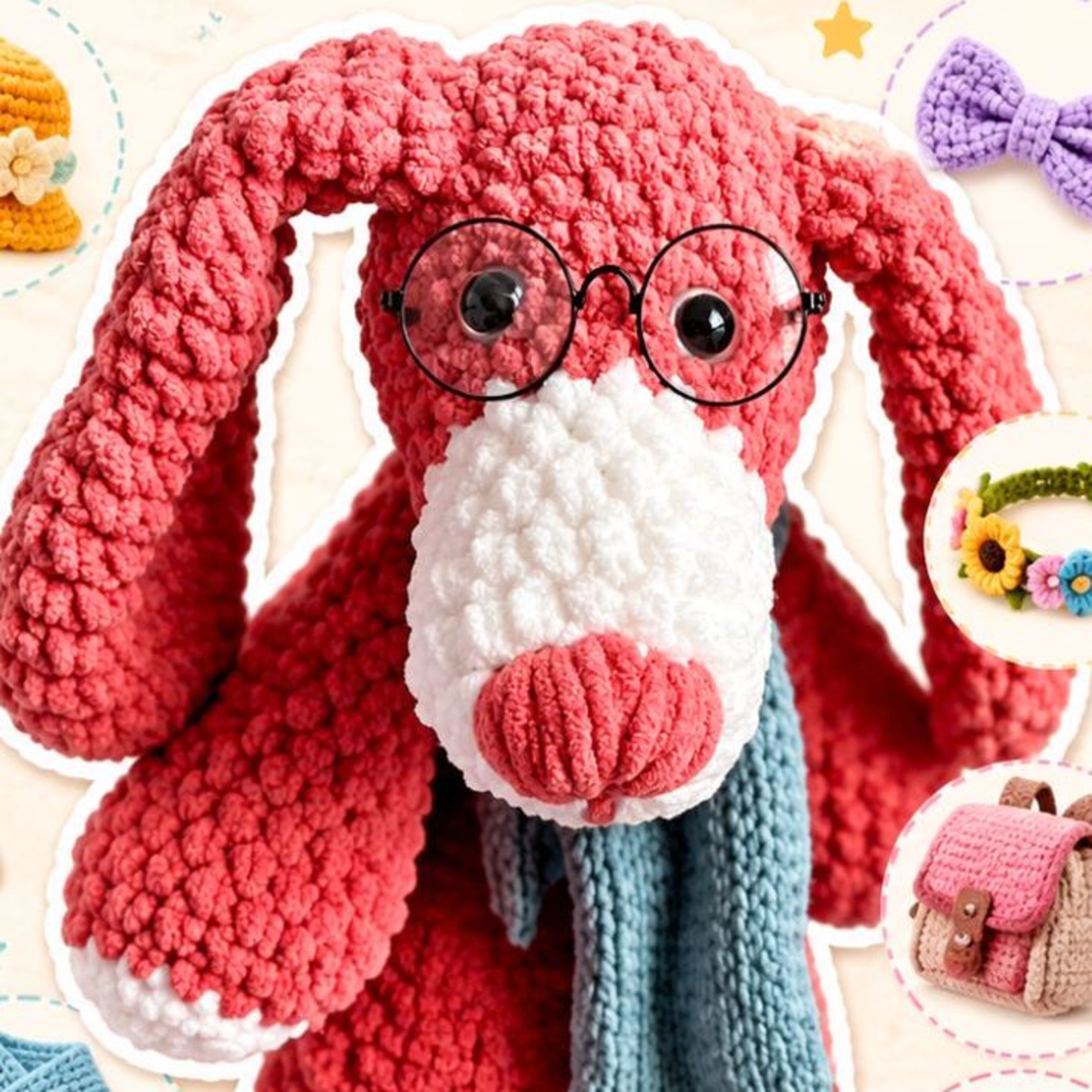 20 Easy Amigurumi Accessories for Crochet Plushies | Beginner-Friendly Ideas to Upgrade Your Chunky Plush Patterns, Boost Etsy and Shopify Sales, & Stand Out at Your Next Craft Market
