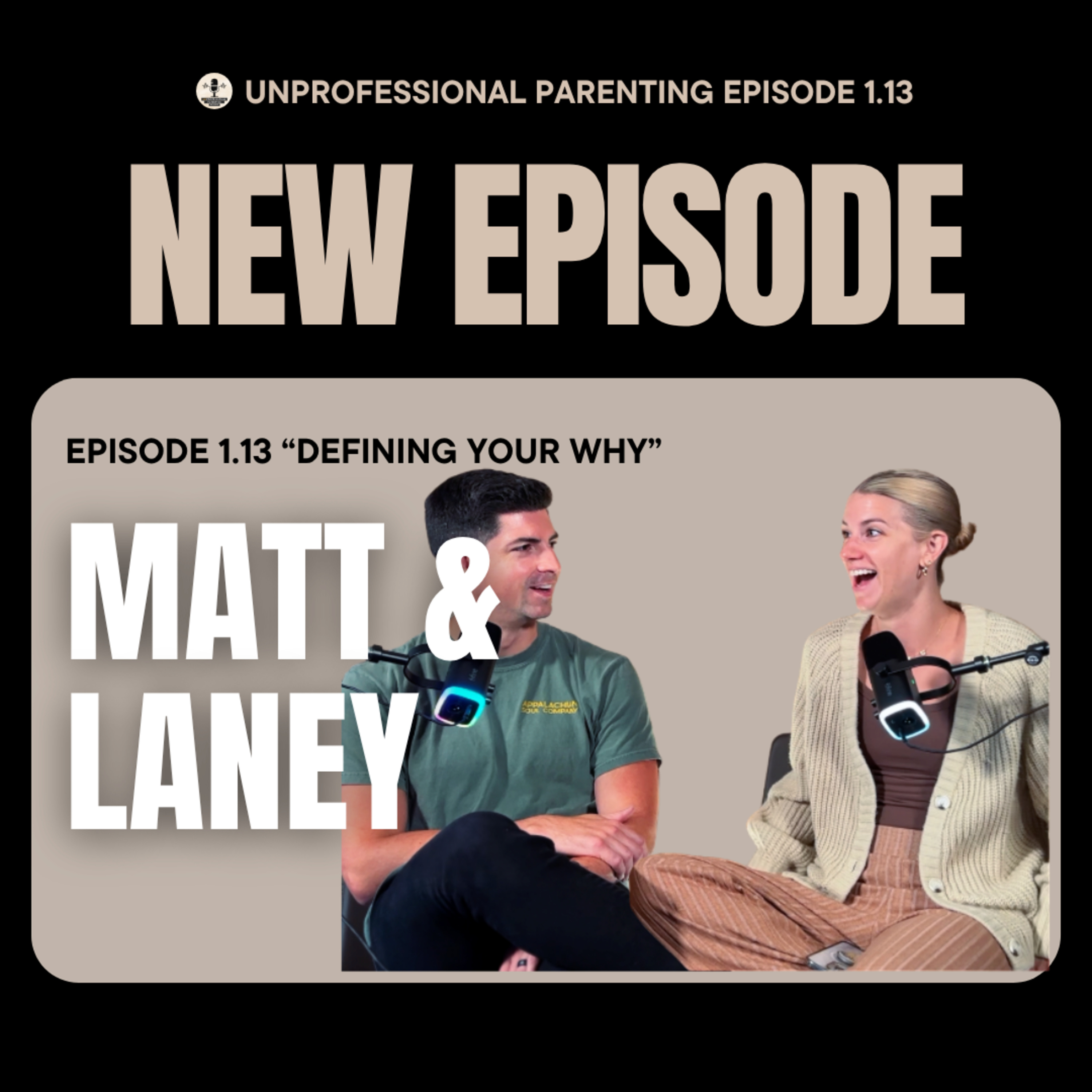 UnProfessional Parenting 1.13 // Defining Your "WHY" episode artwork