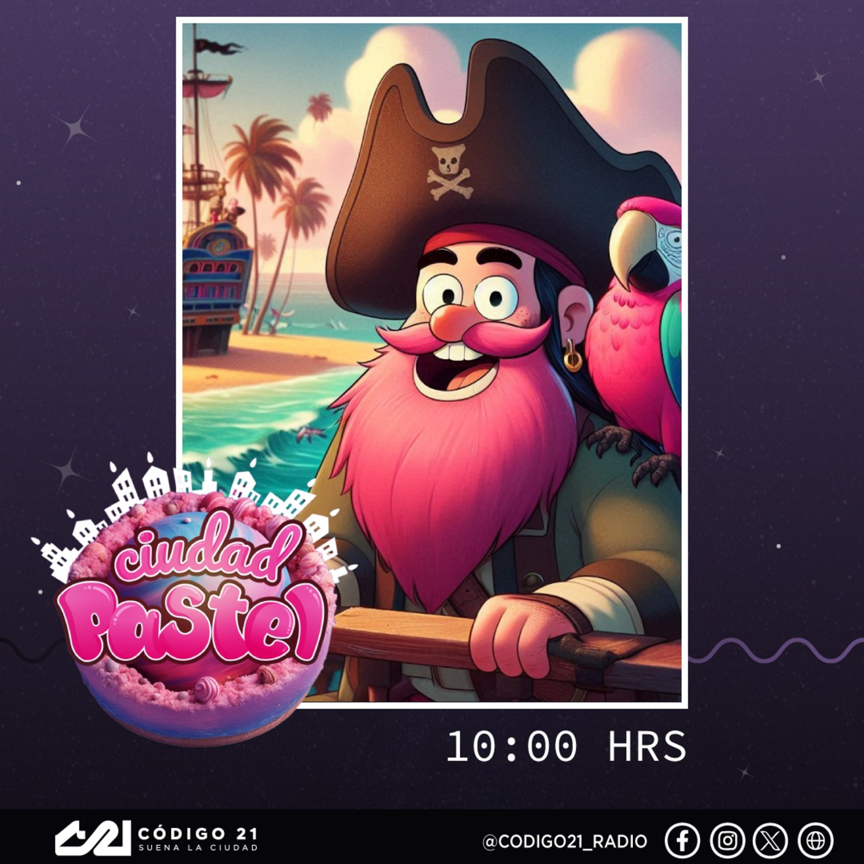 Ciudad Pastel: Paello el Pirata Barba Rosa (09.02.25) episode artwork