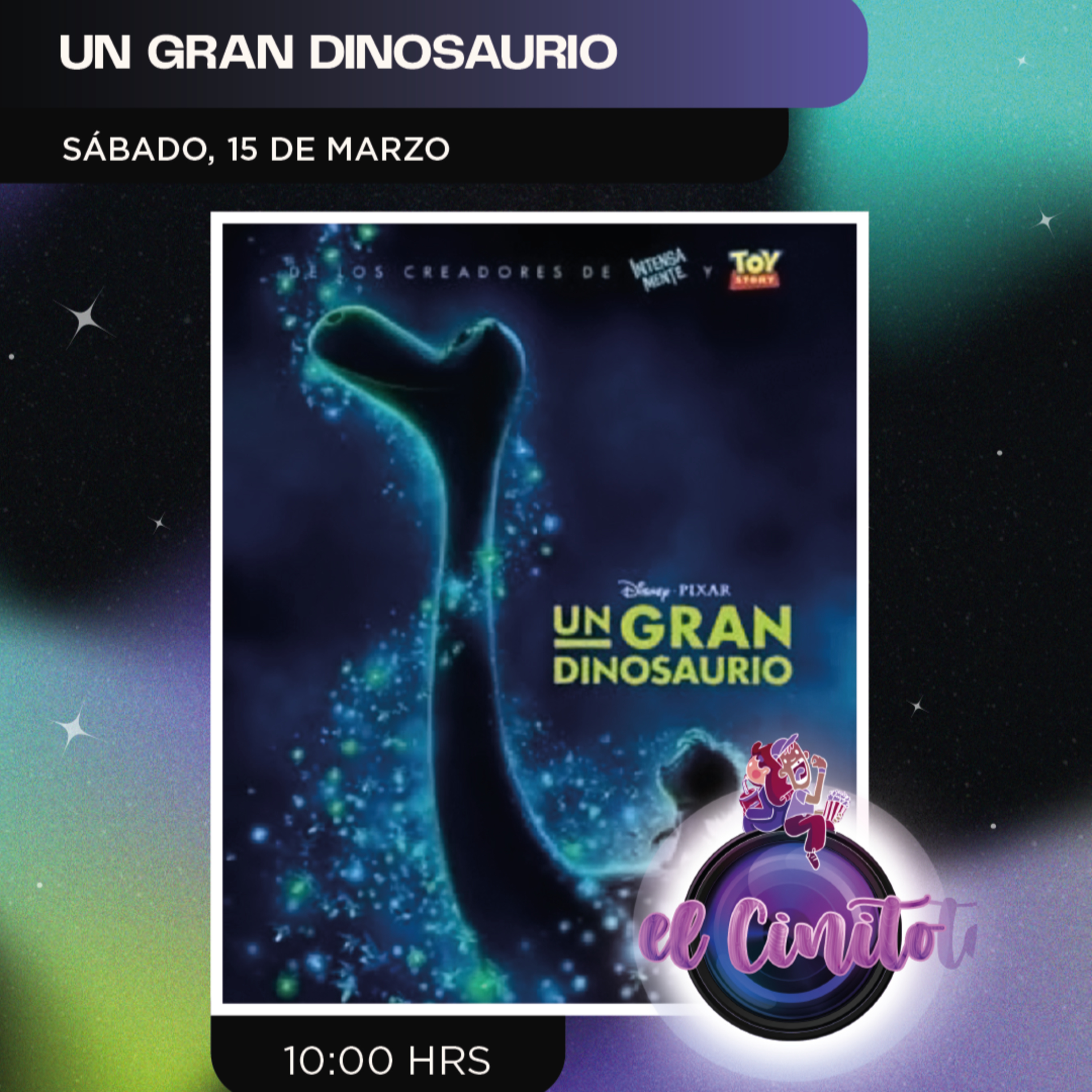 El Cinito: Un gran dinosaurio 15.03.25 episode artwork