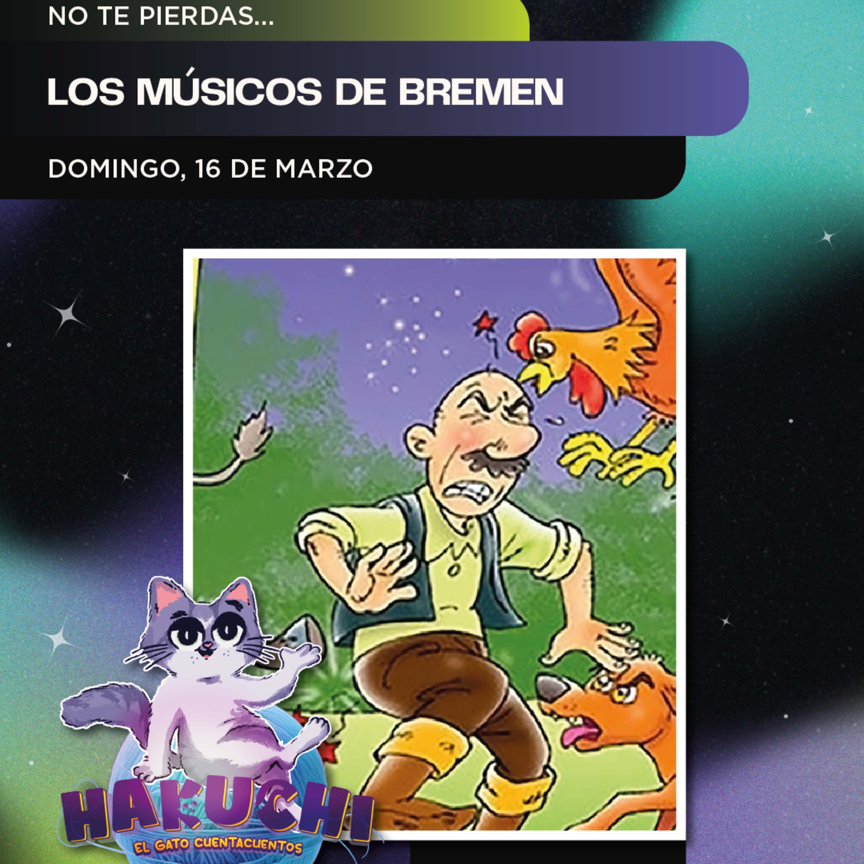 Hakuchi: Los músicos de Bremen 16.03.25 episode artwork