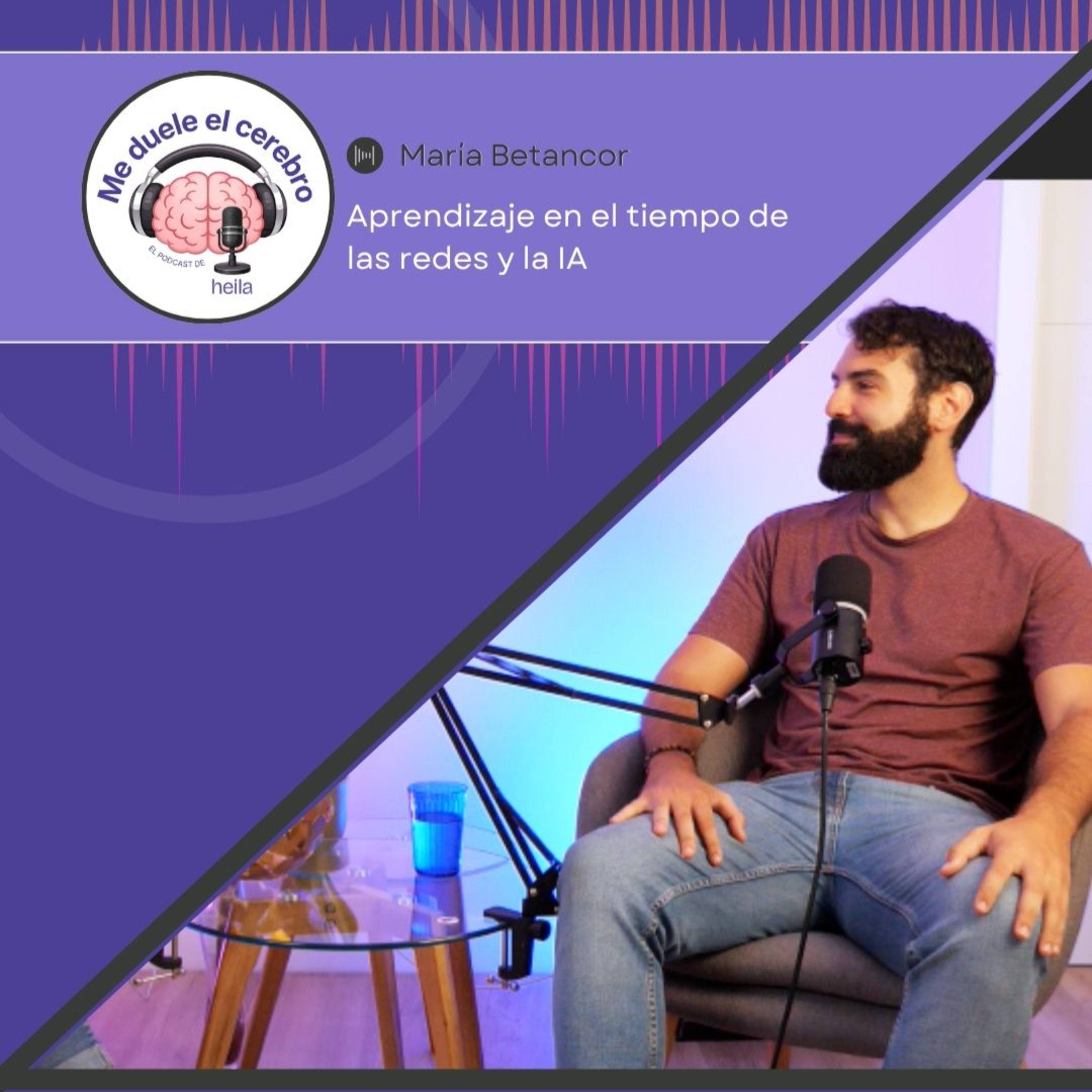 Portada de Me duele el cerebro - El podcast de heila