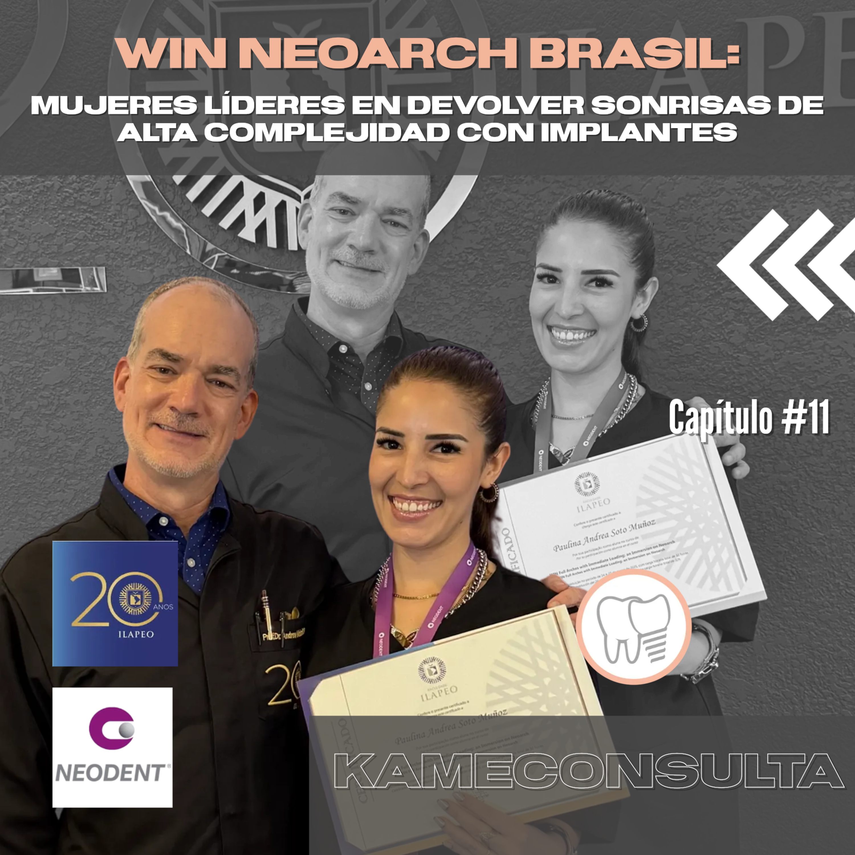 Capítulo 11 : WIN NEOARCH BRASIL: Mujeres líderes en arcos completos de alta complejidad con implantes episode artwork