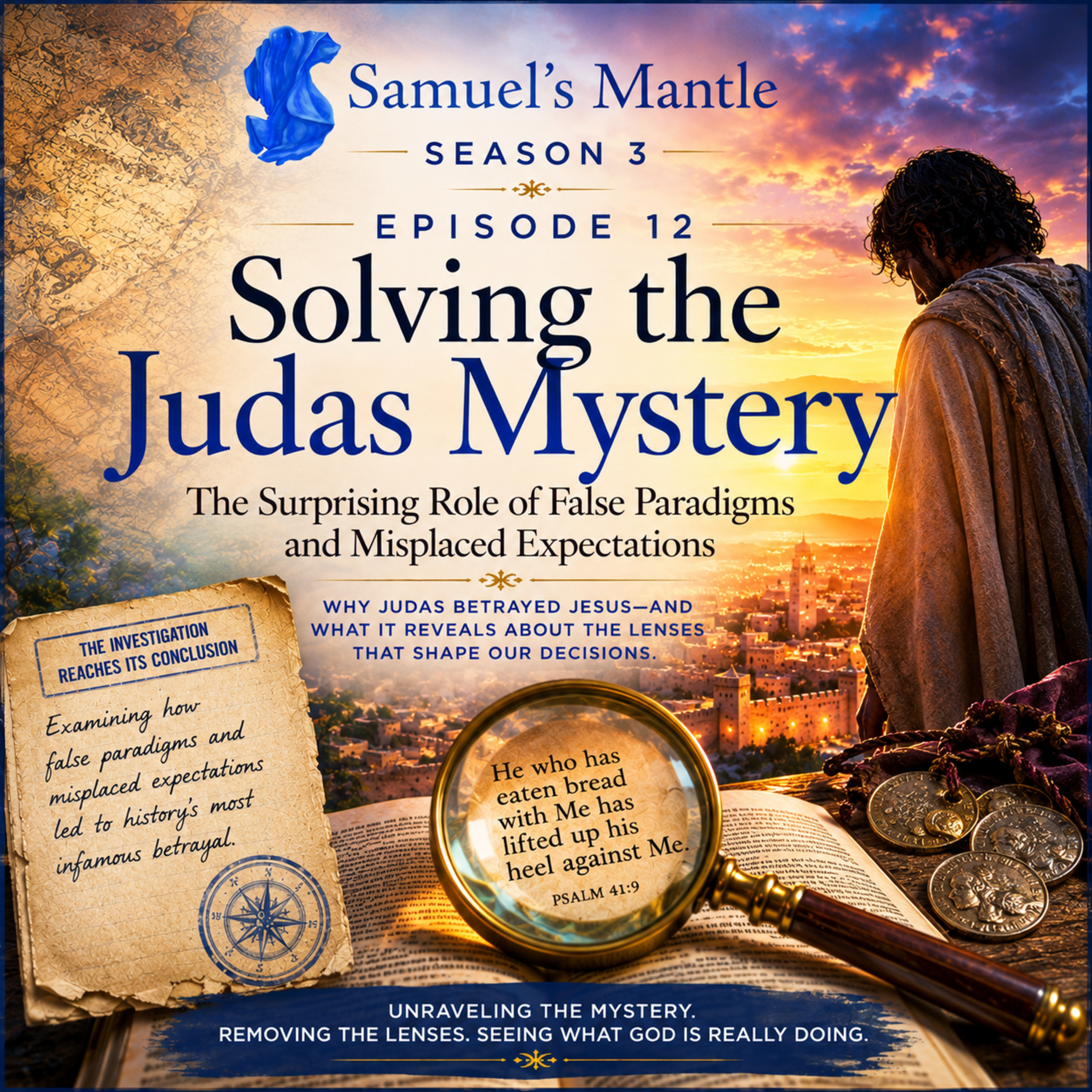 Samuel's Mantle : How to Hear, See and Sense God's... - 12 - Solving the Judas Mystery - The Surprising Role of False Paradigms and Misplaced Expectations episode artwork