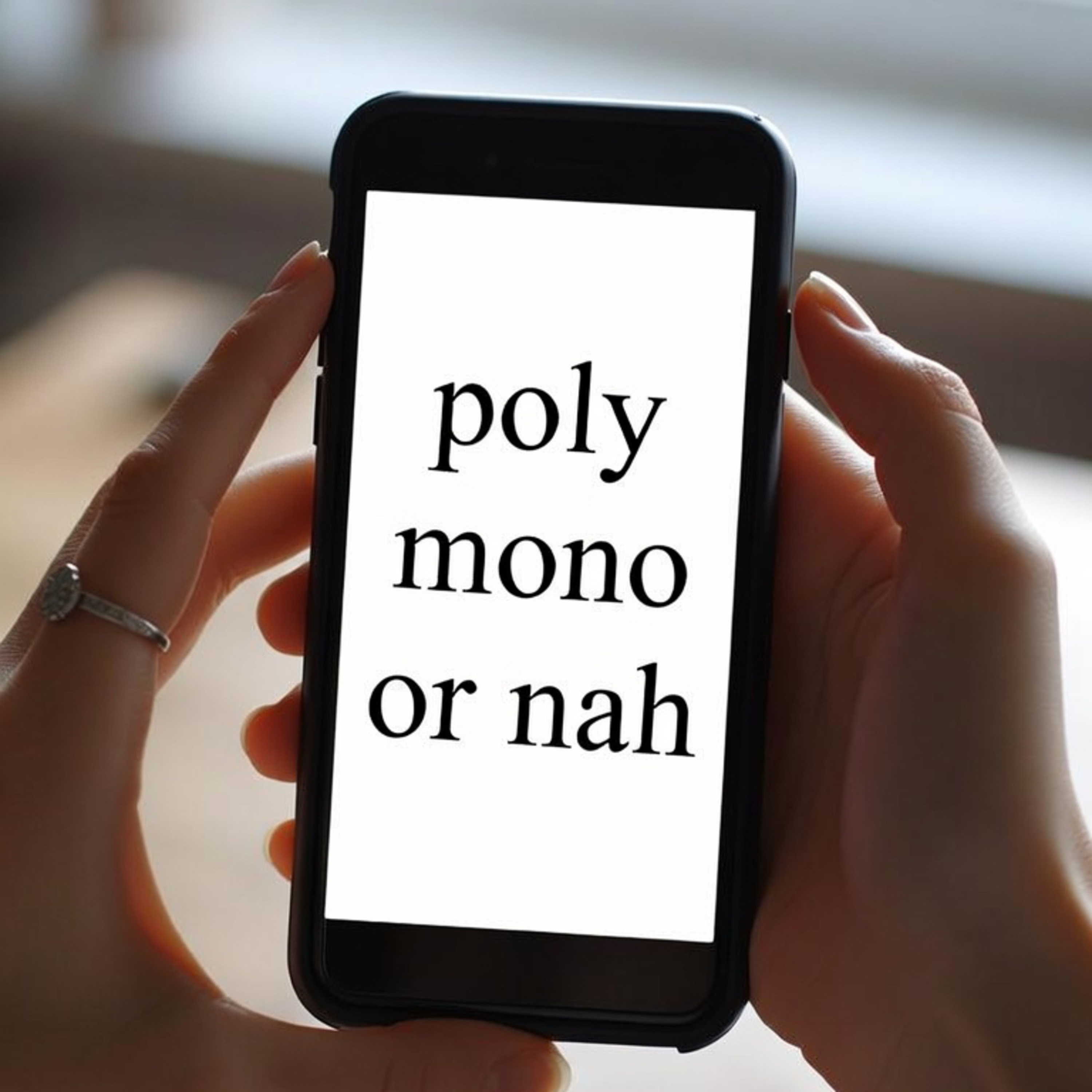Poly , Mono , Or Nah ? episode artwork