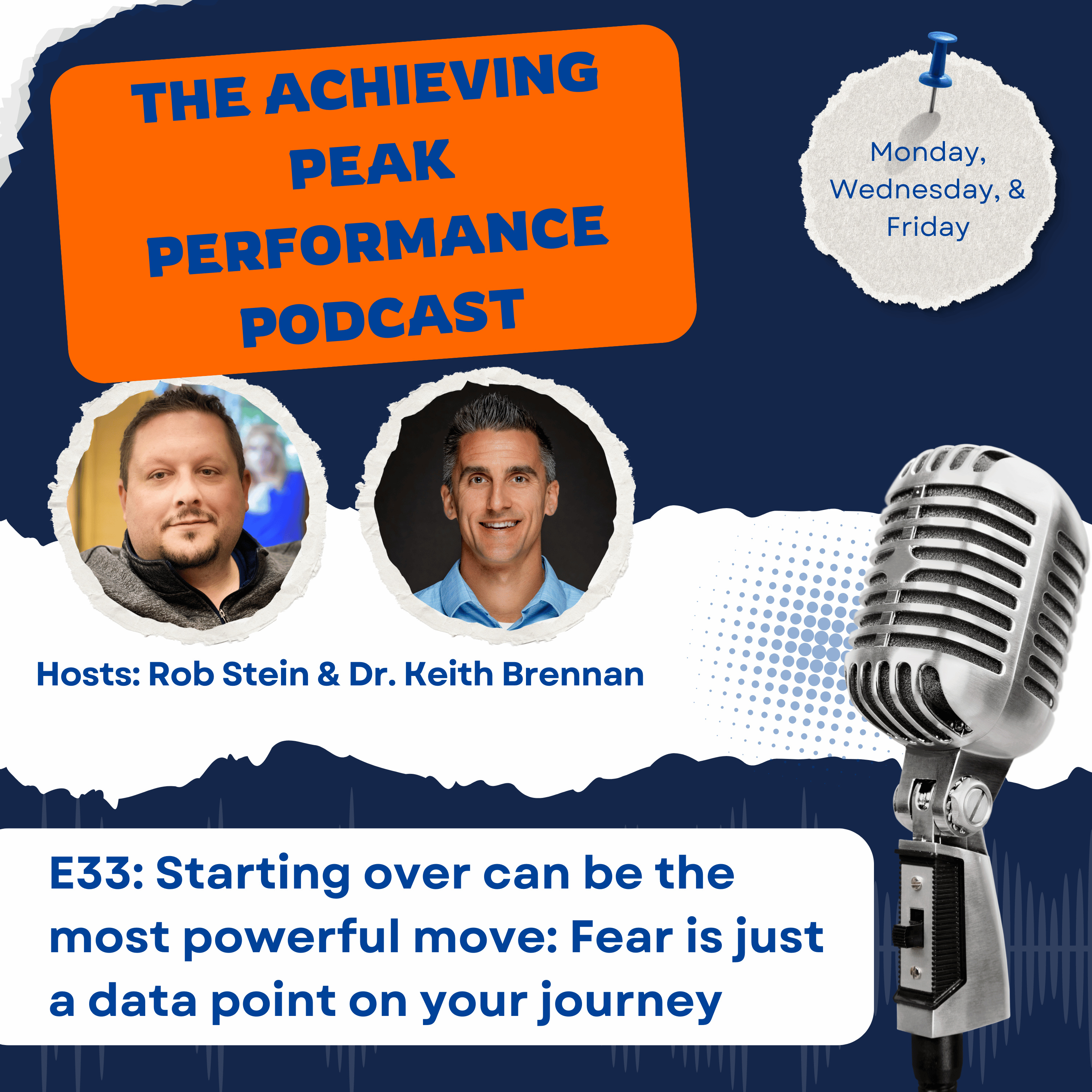 Starting over can be the most powerful move: Fear is just a data point on your journey episode artwork