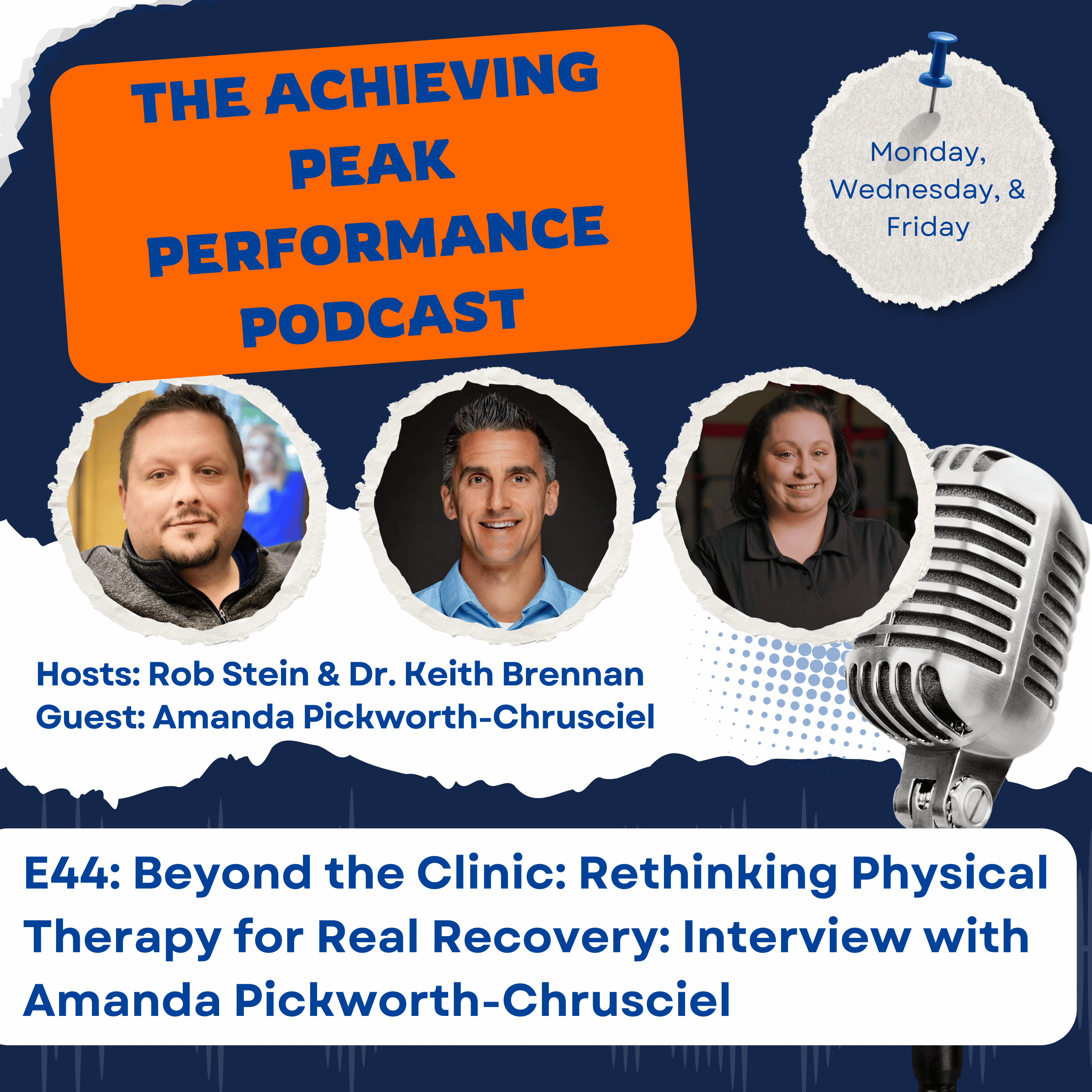Beyond the Clinic: Rethinking Physical Therapy for Real Recovery: Interview with Amanda Pickworth-Chrusciel episode artwork