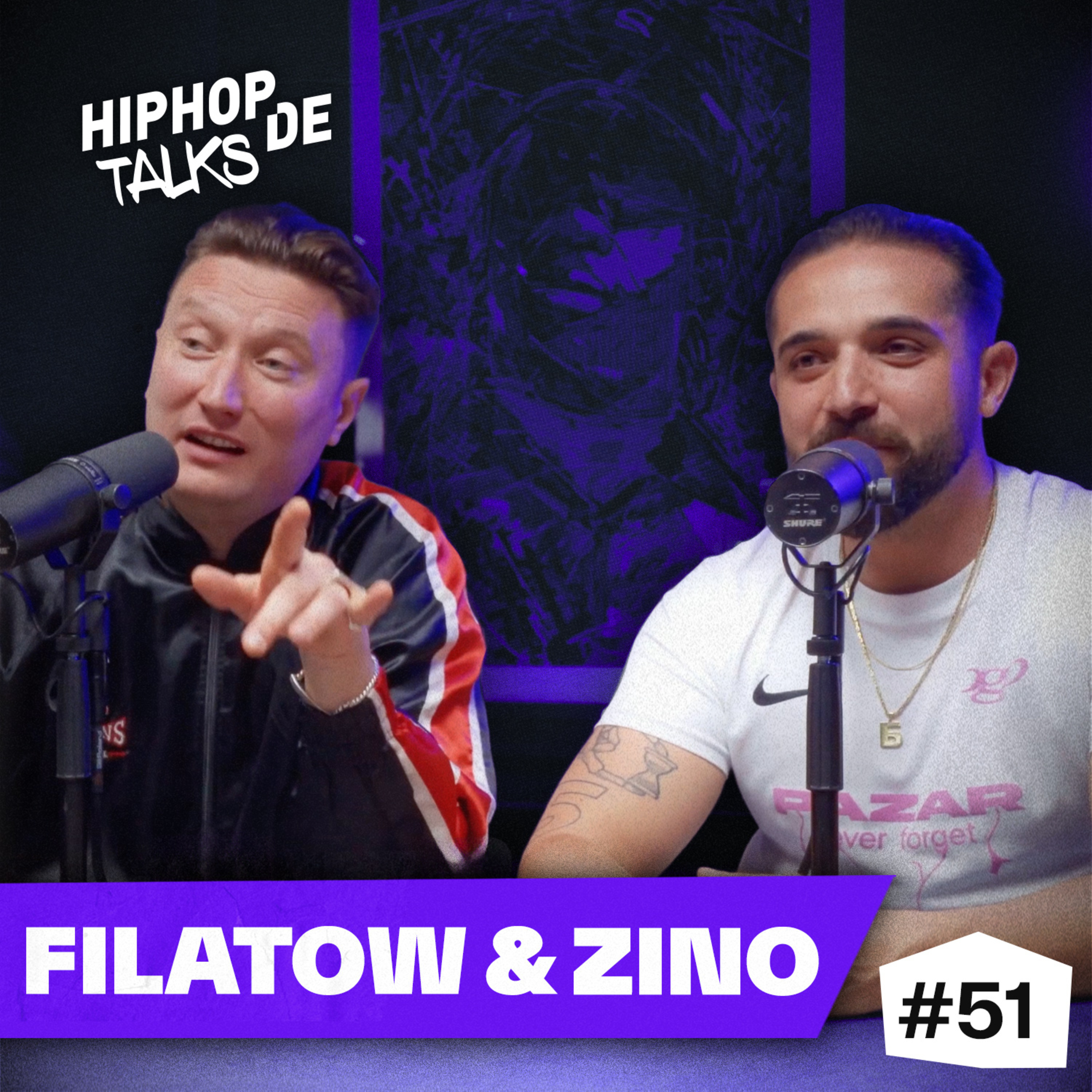 #51 Wie FLEISCHWOLF entstand: ZINO & FILATOW über Humor, Identität & Deutschrap episode artwork