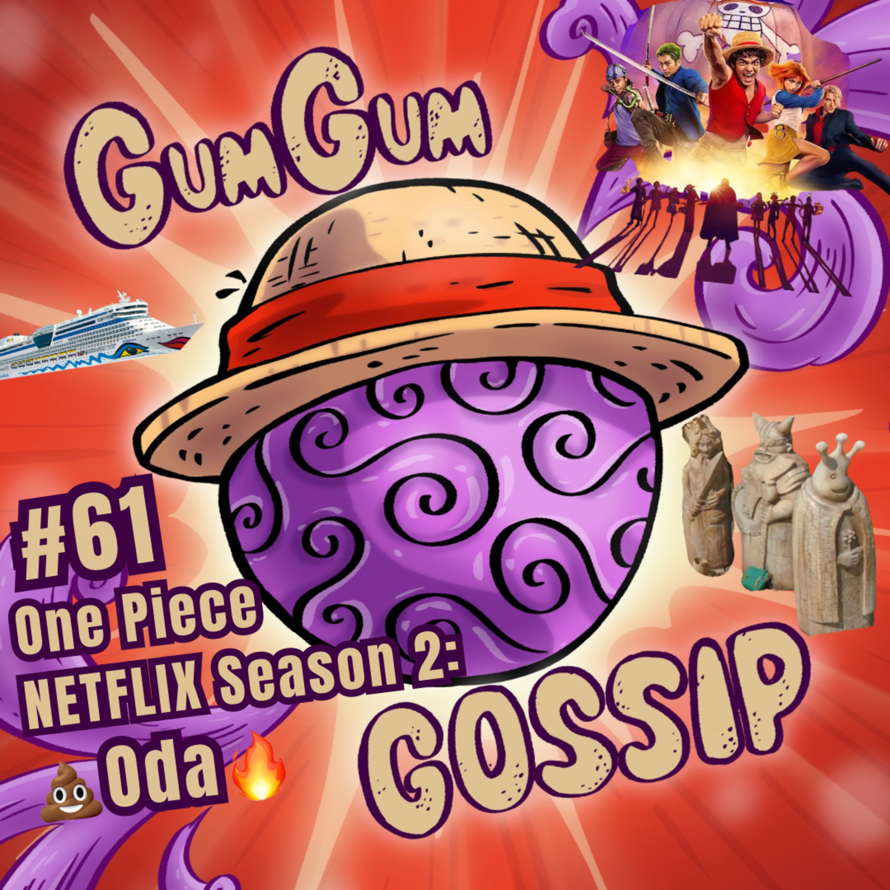 ONE PIECE NETFLIX Staffel 2: 💩oda🔥~ #61 GGG episode artwork