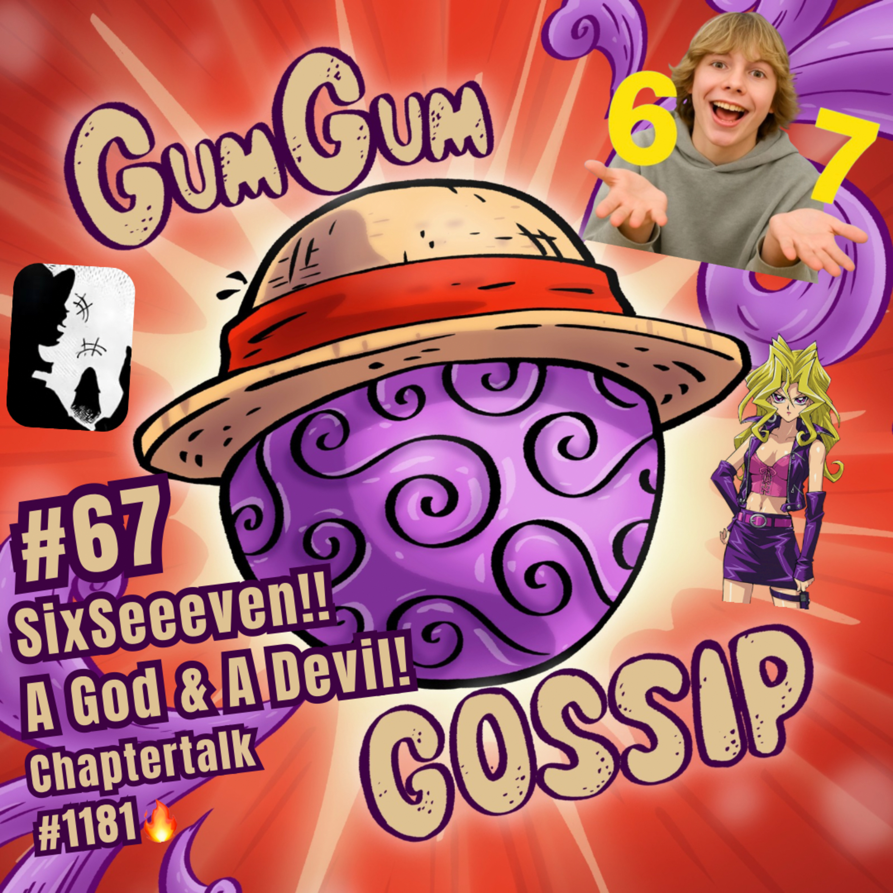 SixSeeeven!! A God & A Devil! ~ #67 GGG episode artwork