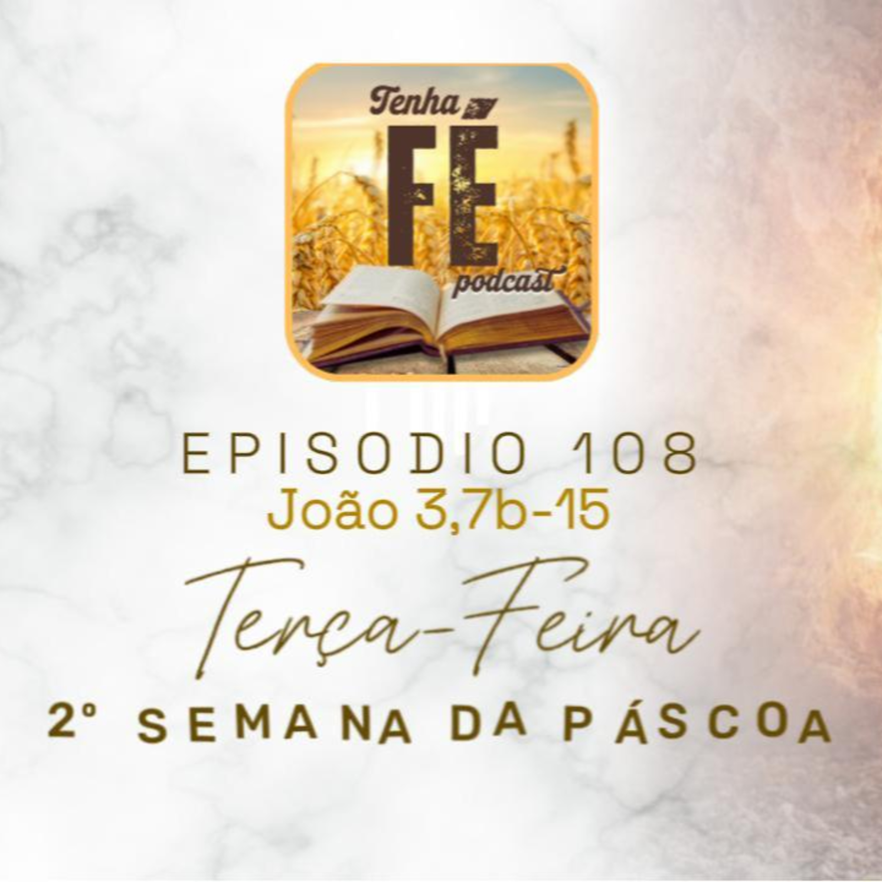 (EP108) Evangelho do dia 29/04: Jo 3,7b-15 - Ter. da II Sem. da Páscoa