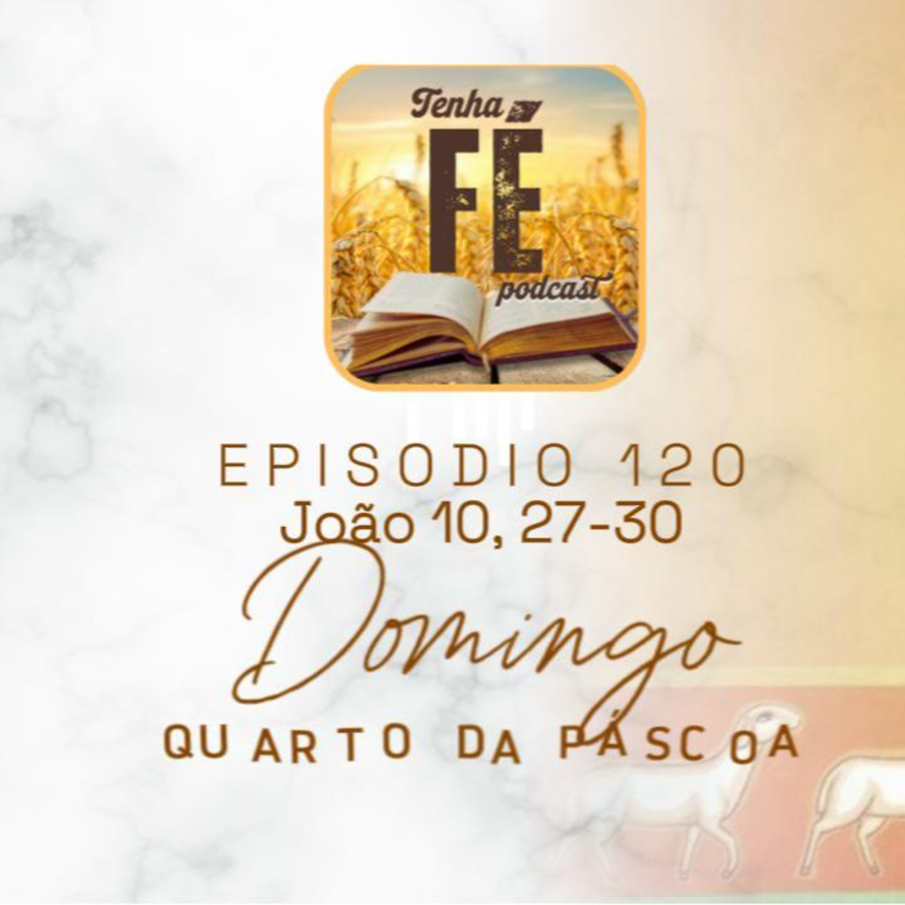 (EP120) Evangelho do dia 11/05: Jo 10, 27-30 - IV Dom. da Páscoa - ANO C