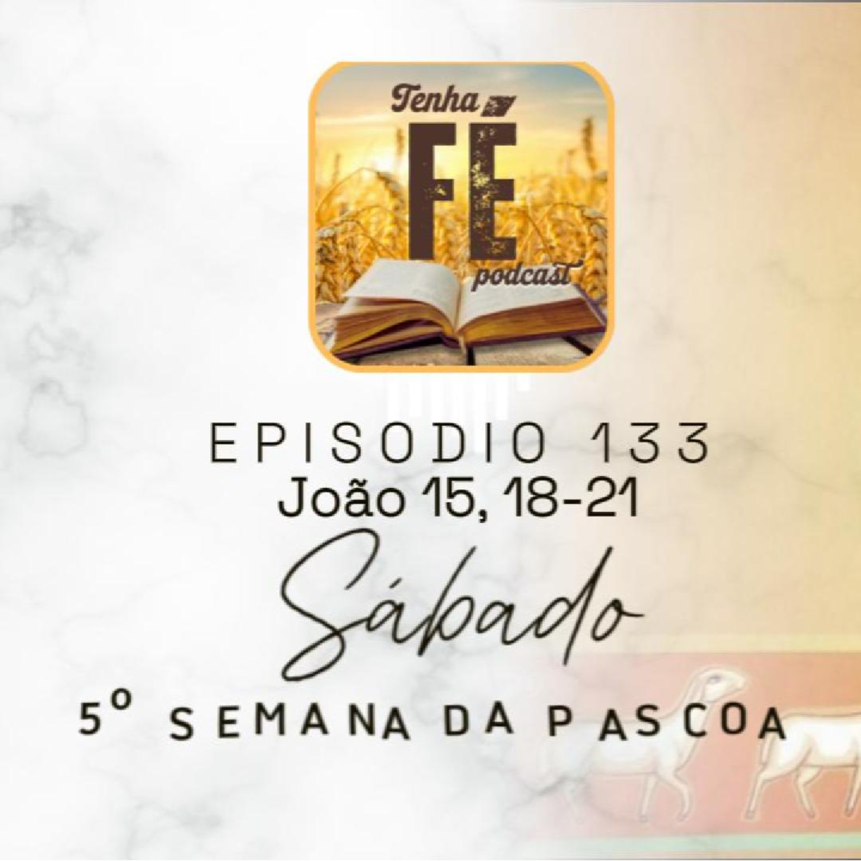 (EP 133) Evangelho do dia 24/05: Jo 15, 18-21 - Sáb. da V Sem. da Páscoa