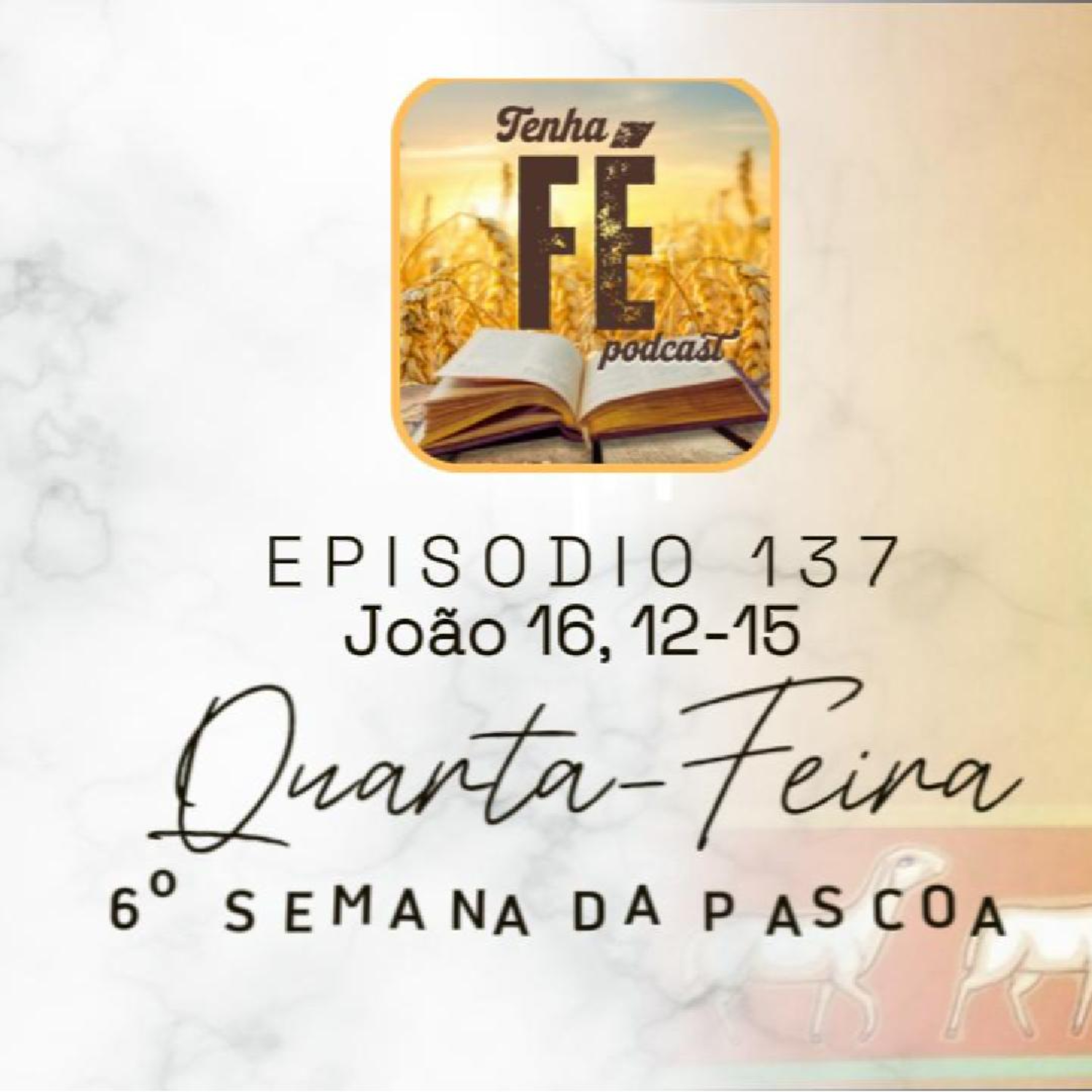 (EP 137) Evangelho do dia 28/05: Jo 16, 12-15 - Qua. da VI Sem. da Páscoa