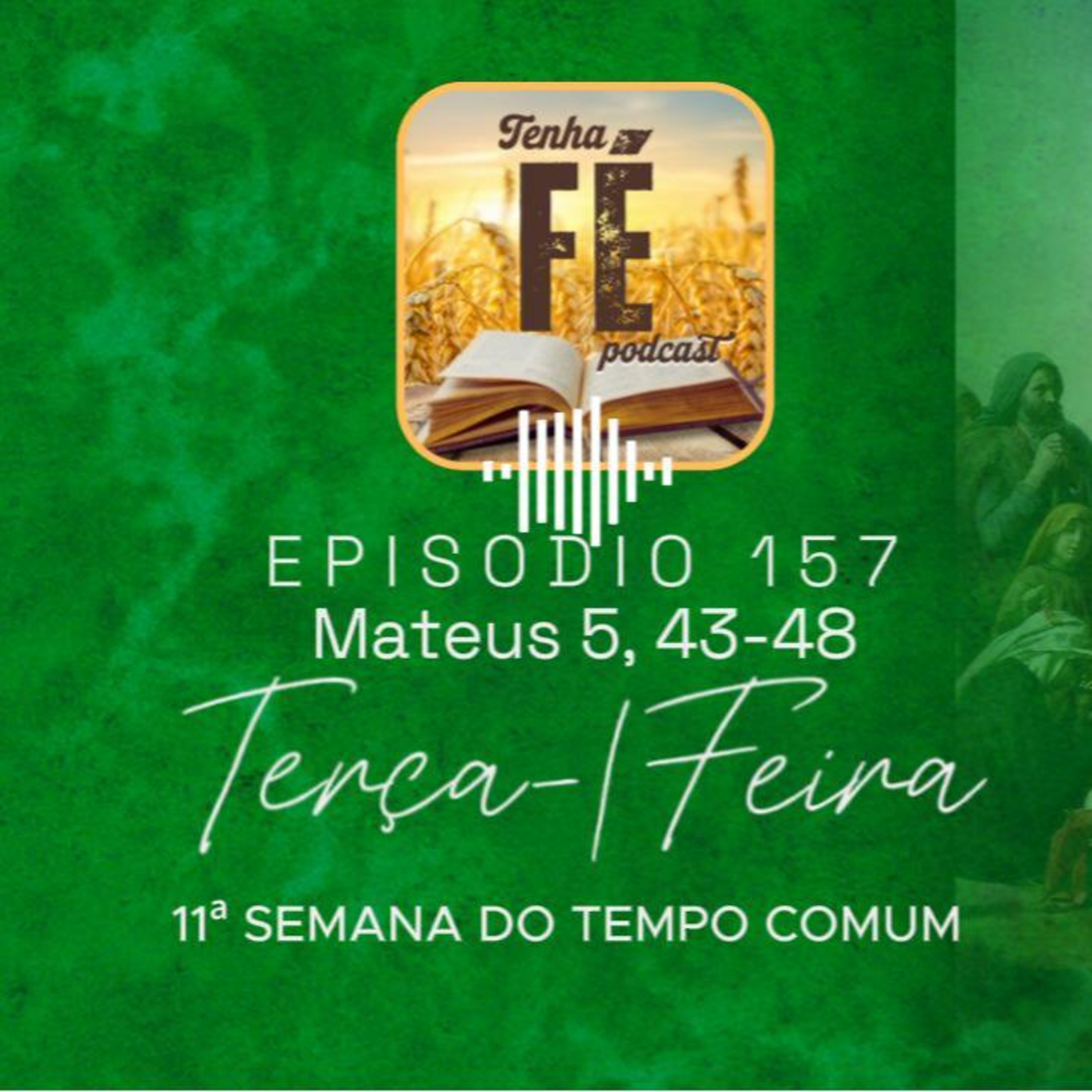 (EP 157) Evangelho do dia 17/06: Mt 5, 43-48 - Ter. da 11ª Sem. do T. Comum