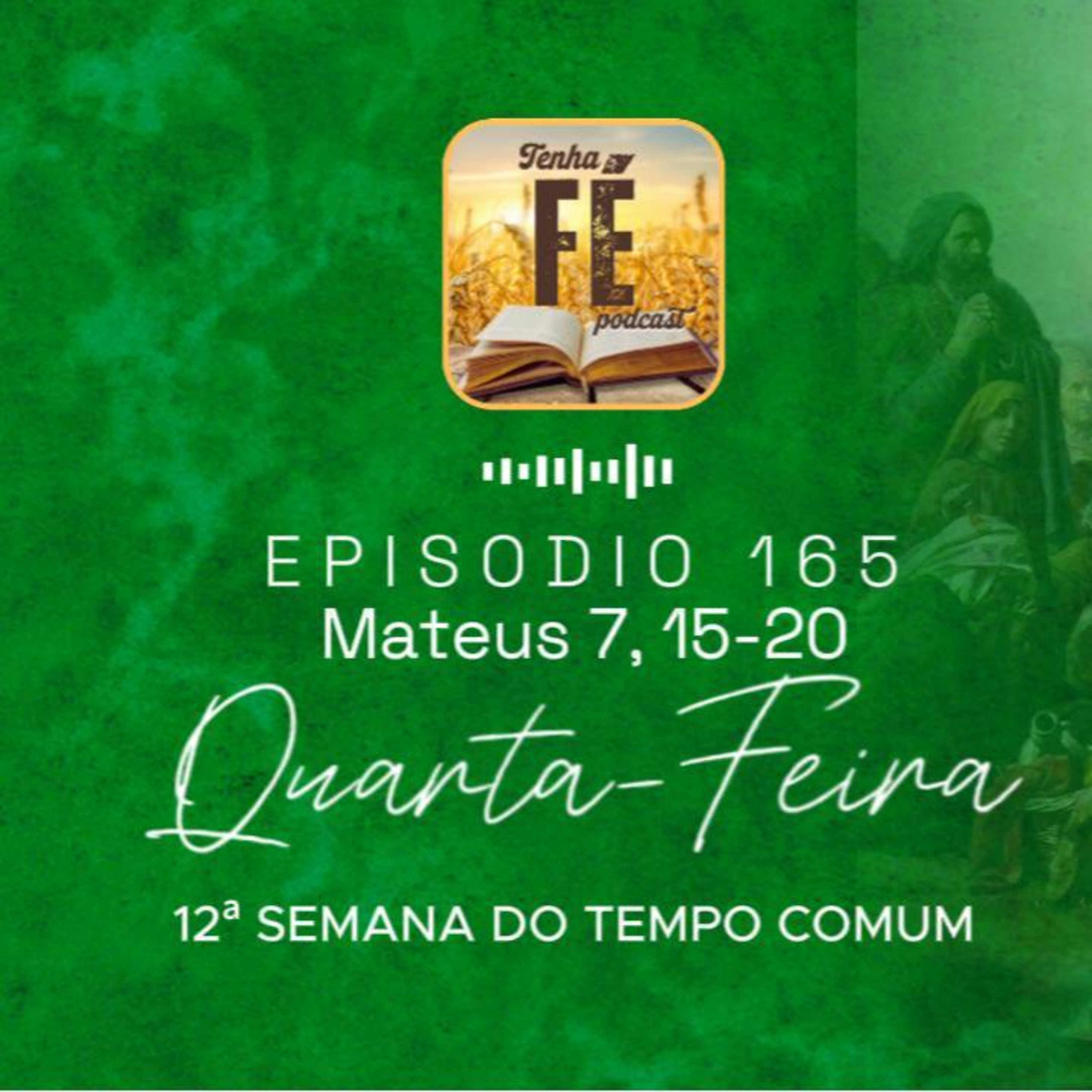 (EP 165) Evangelho do dia 25/06: Mt 7, 15-20 - Qua. da 12ª Sem. do T. Comum