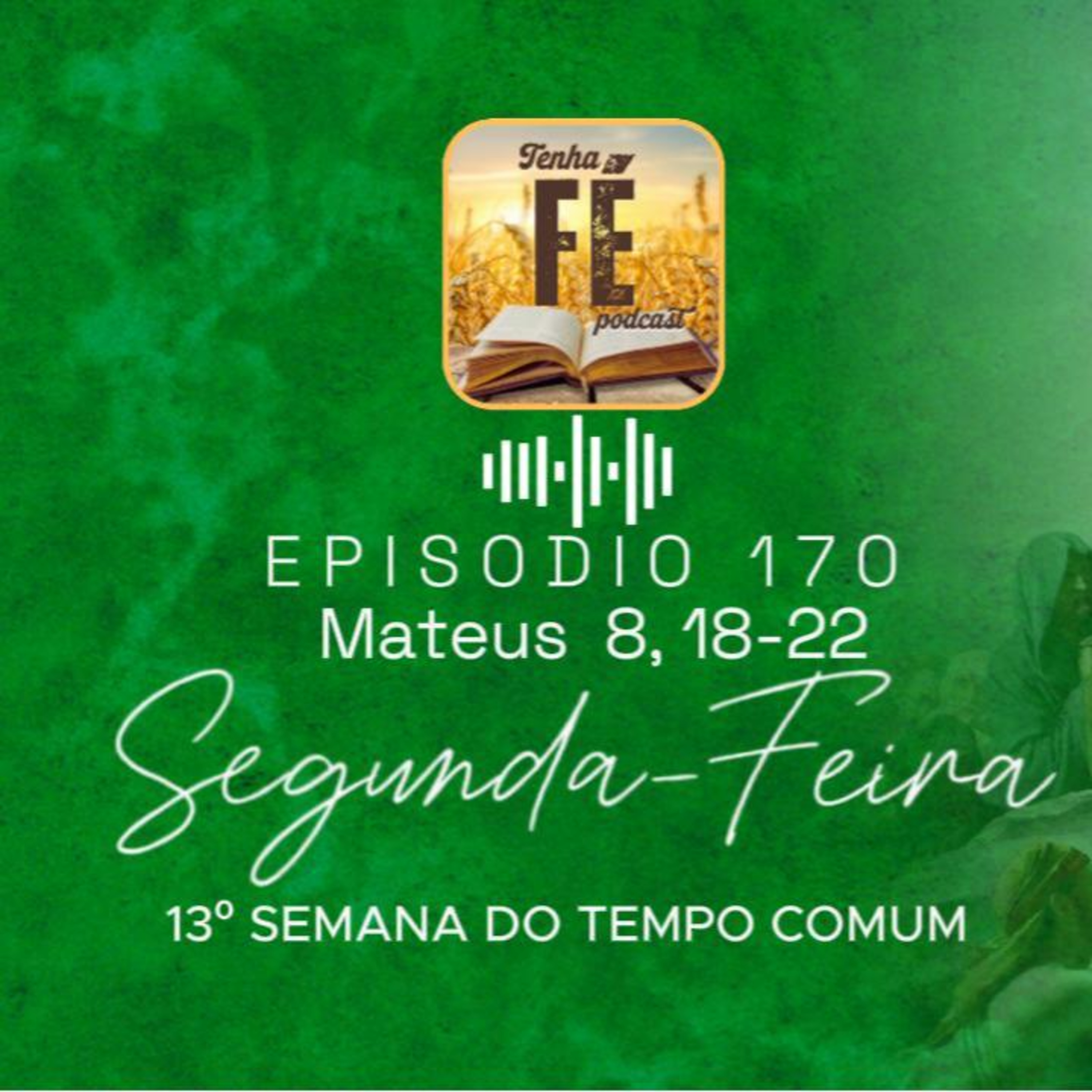 (EP 170) Evangelho do dia 30/06: Mt 8, 18-22 - Seg. da 13ª Sem. do T. Comum