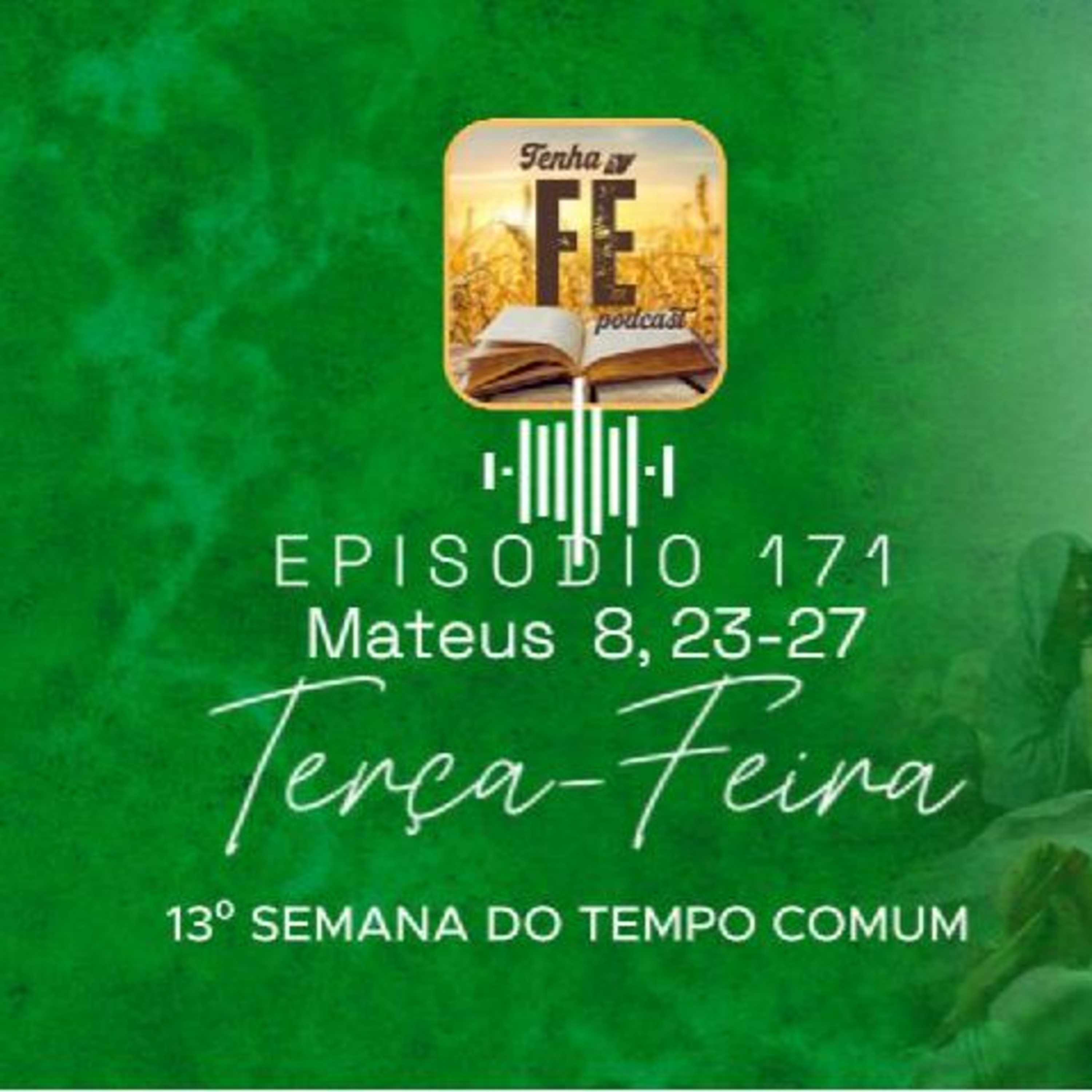 (EP 171) Evangelho do dia 01/07: Mt 8, 23-27 - Ter. da 13ª Sem. do T. Comum