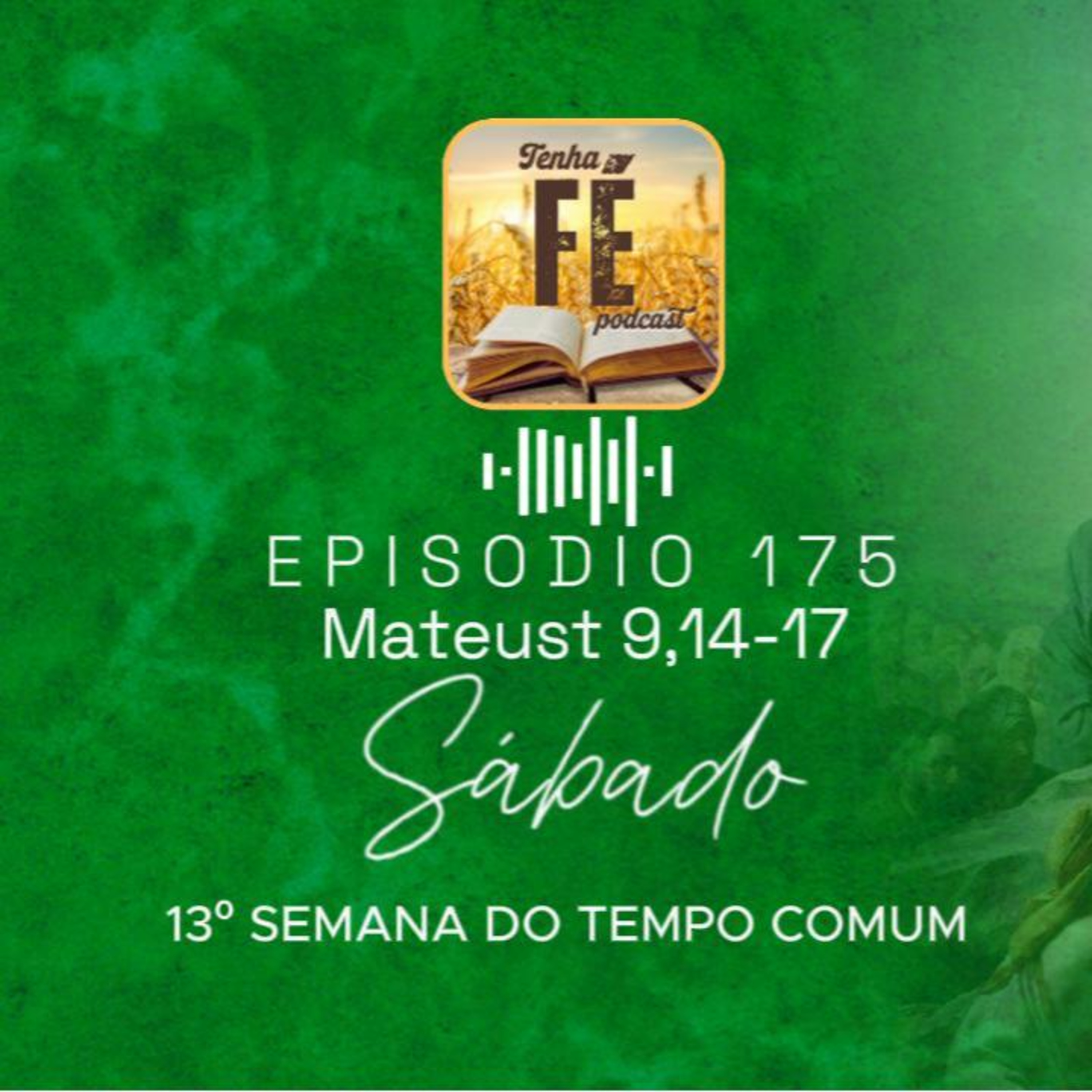 (EP 175) Evangelho do dia 05/07: Mt 9,14-17 - Sáb. da 13ª Sem. do T. Comum
