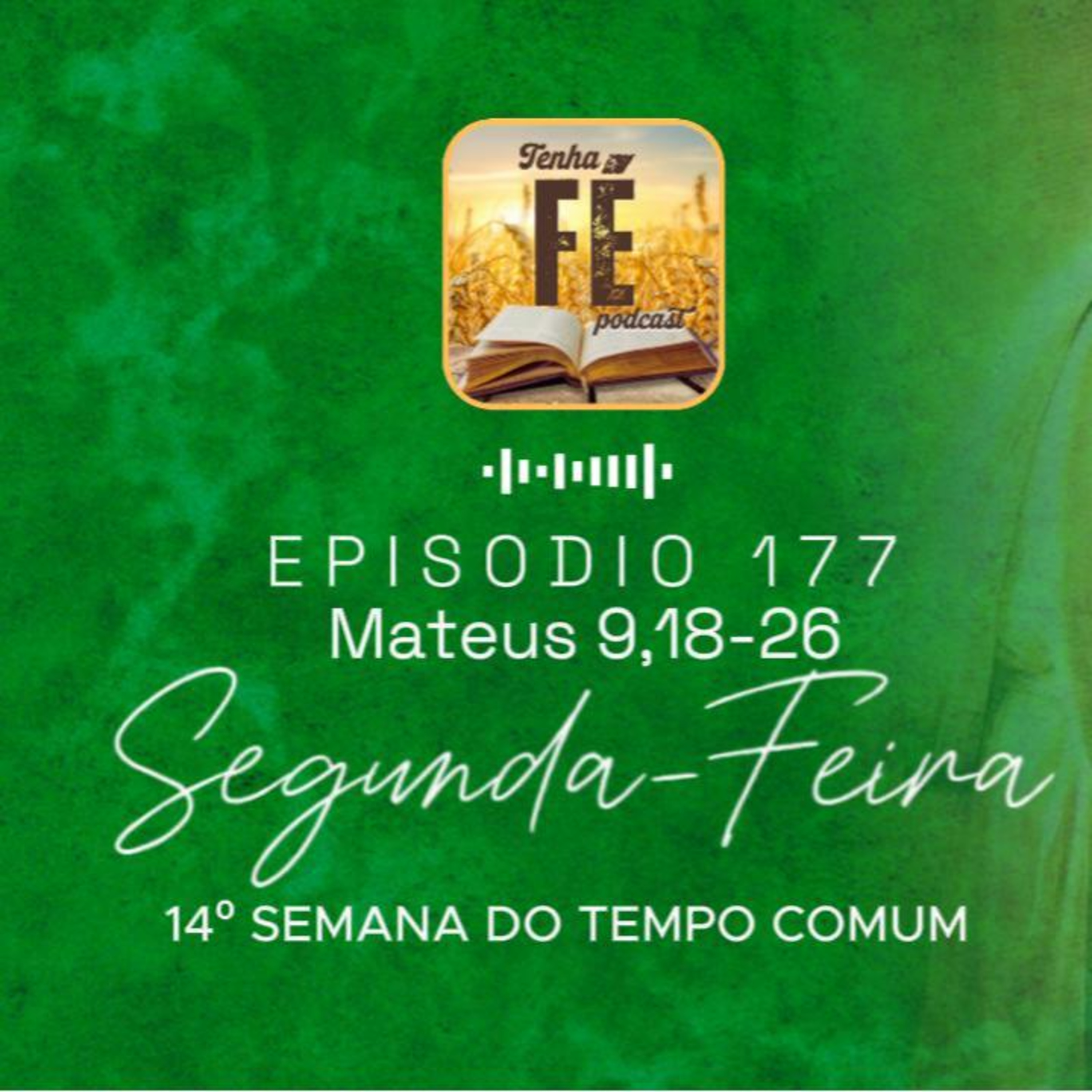 (EP 177) Evangelho do dia 07/07: Mt 9,18-26 - Seg. da 14ª Sem. do T. Comum