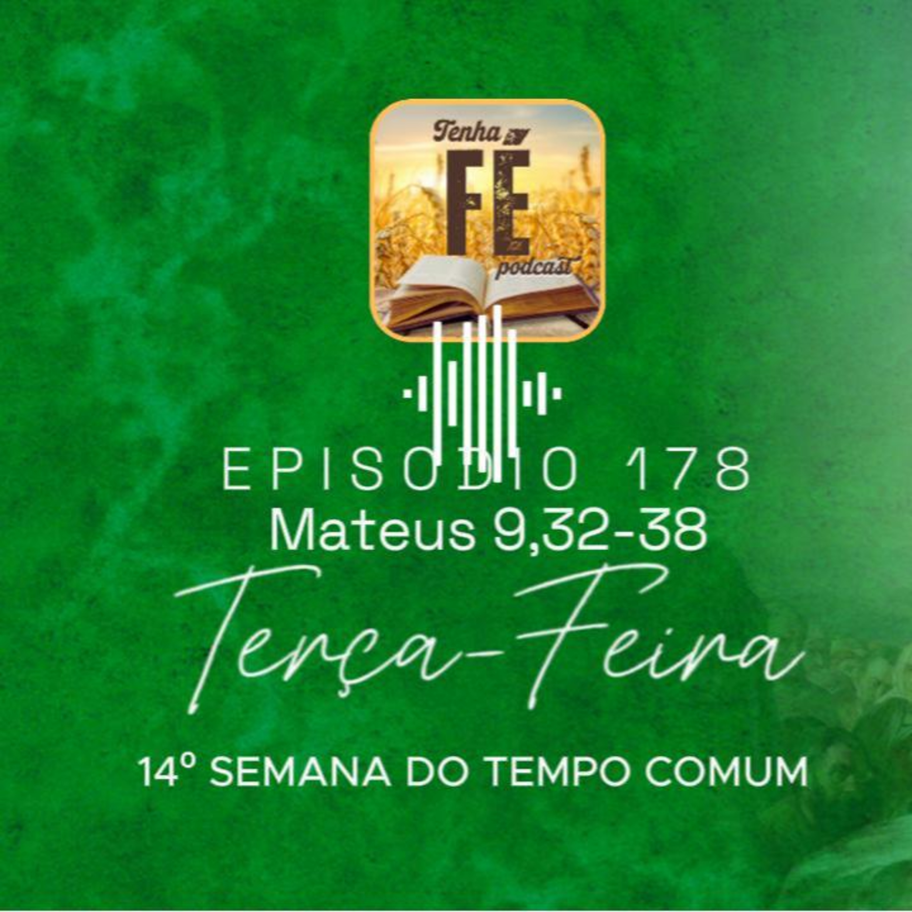 (EP 178) Evangelho do dia 08/07: Mt 9,32-38 - Ter. da 14ª Sem. do T. Comum