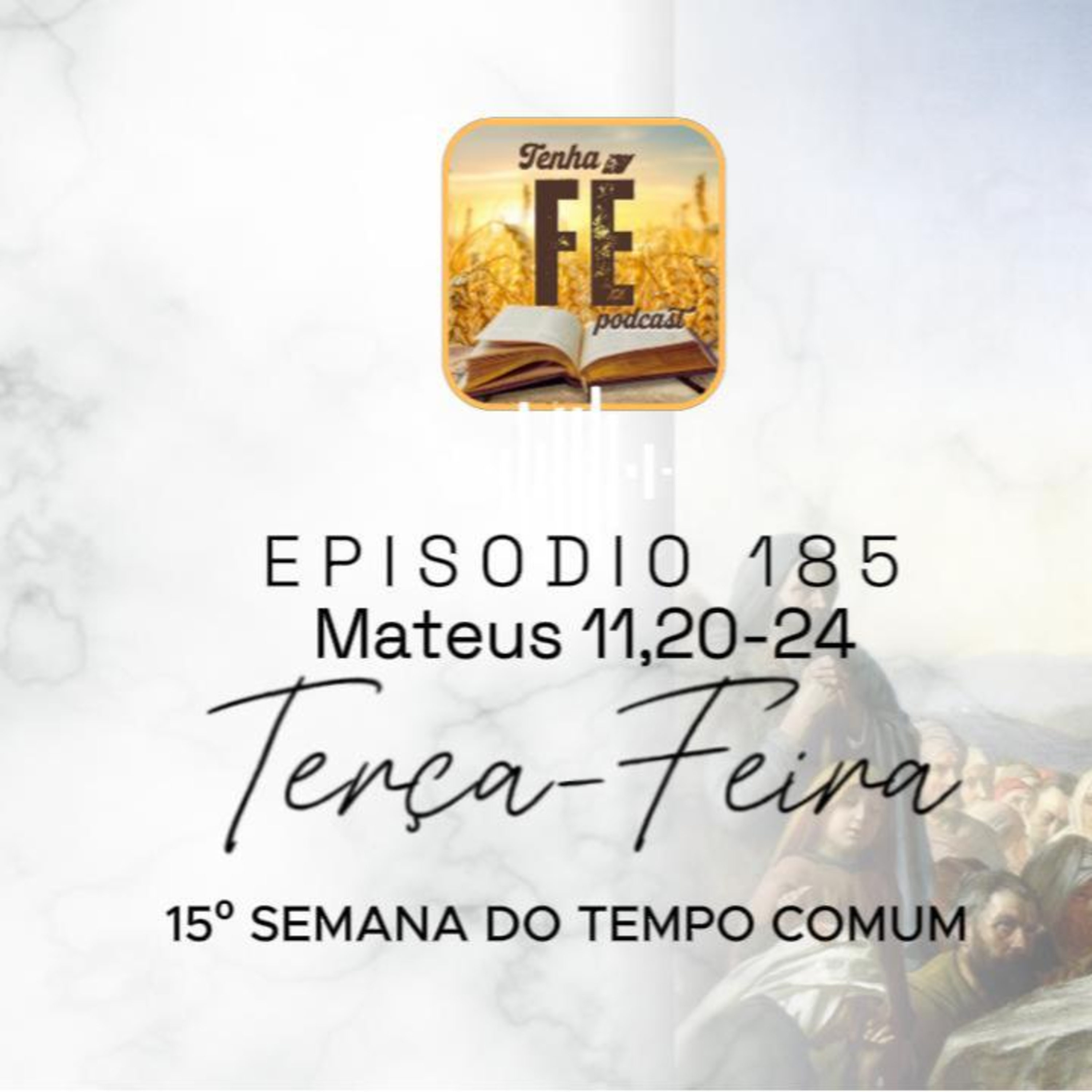(EP 185) Evangelho do dia 15/07: Mt 11,20-24 - Ter. da 15ª Sem. do T. Comum
