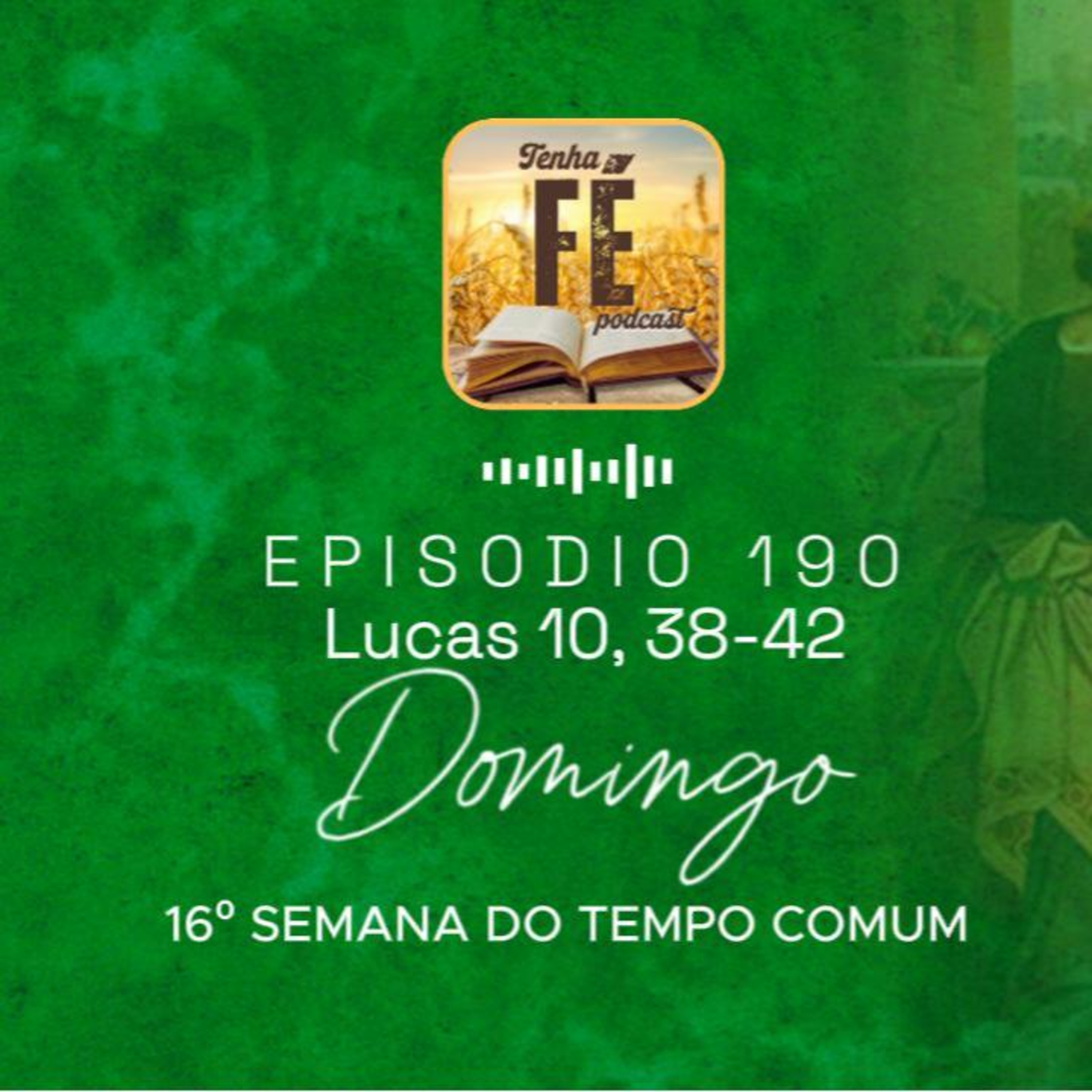 (EP 190) Evangelho do dia 20/07: Lc 10, 38-42 - 16º Dom. do T. Comum