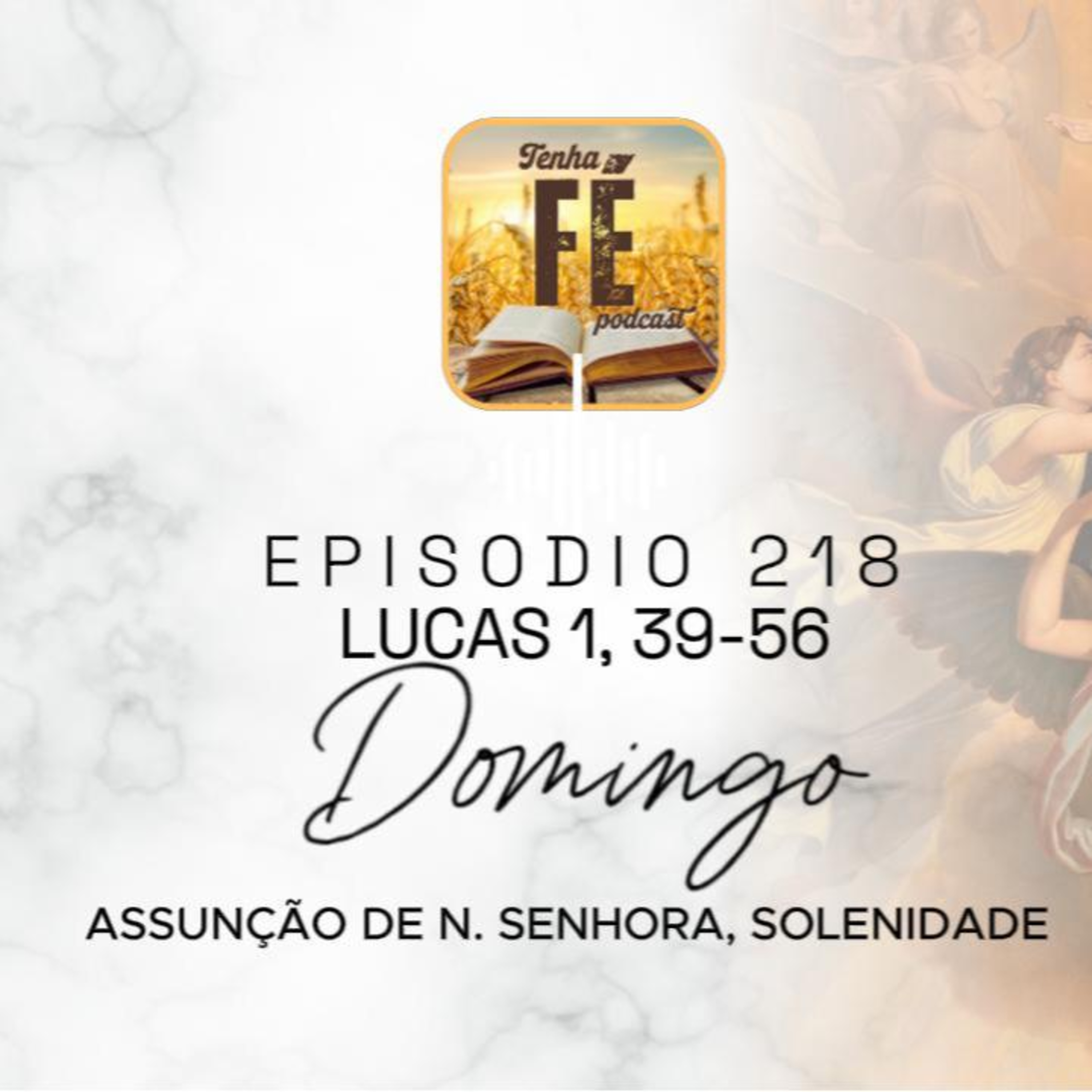 (EP 218) Evangelho do dia 17/08: Lc 1, 39-56 - Assunção de N. Senhora, Solenidade