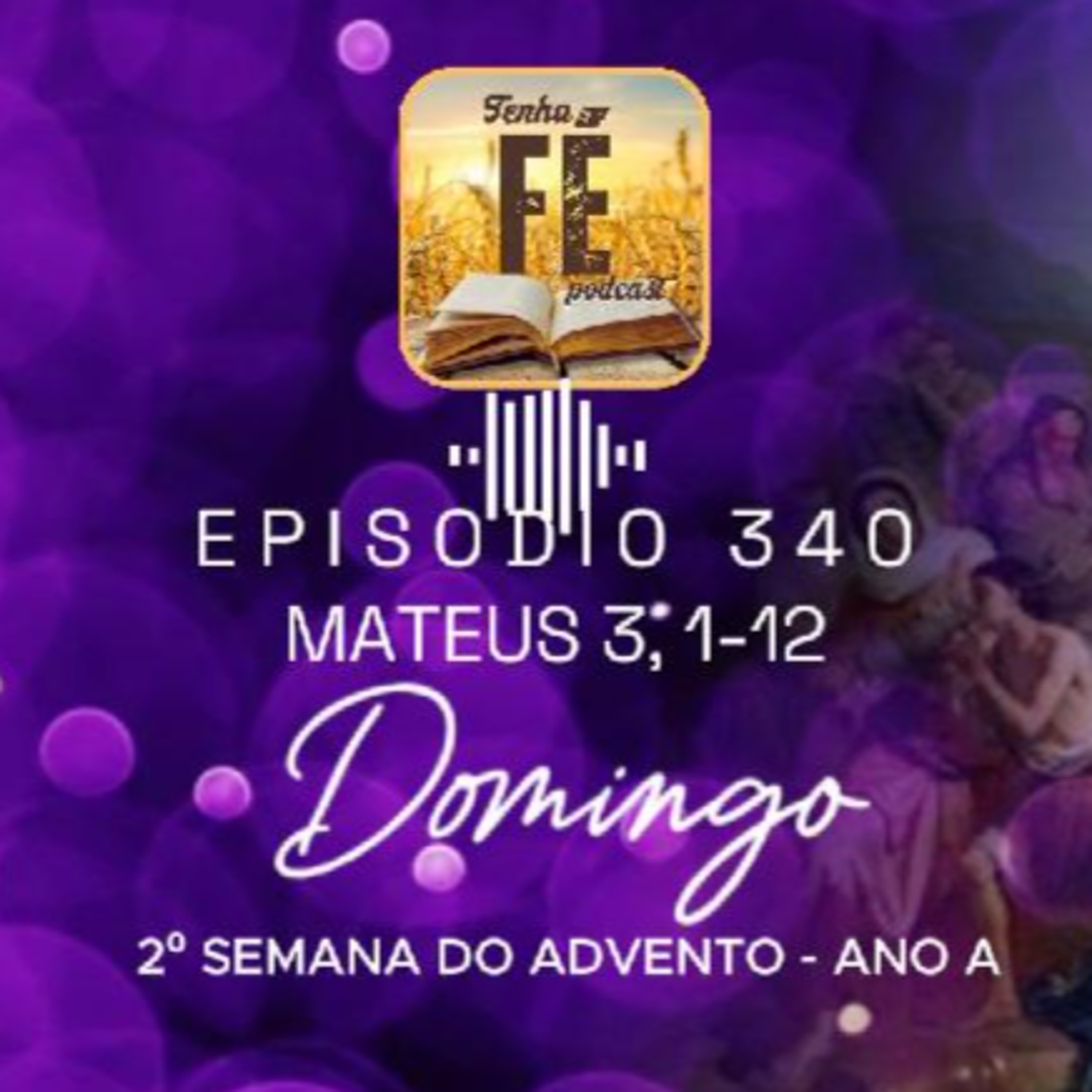 (EP 340) Evangelho do dia 07/12: Mt 3, 1-12 - II DOM. DO ADVENTO - ANO A