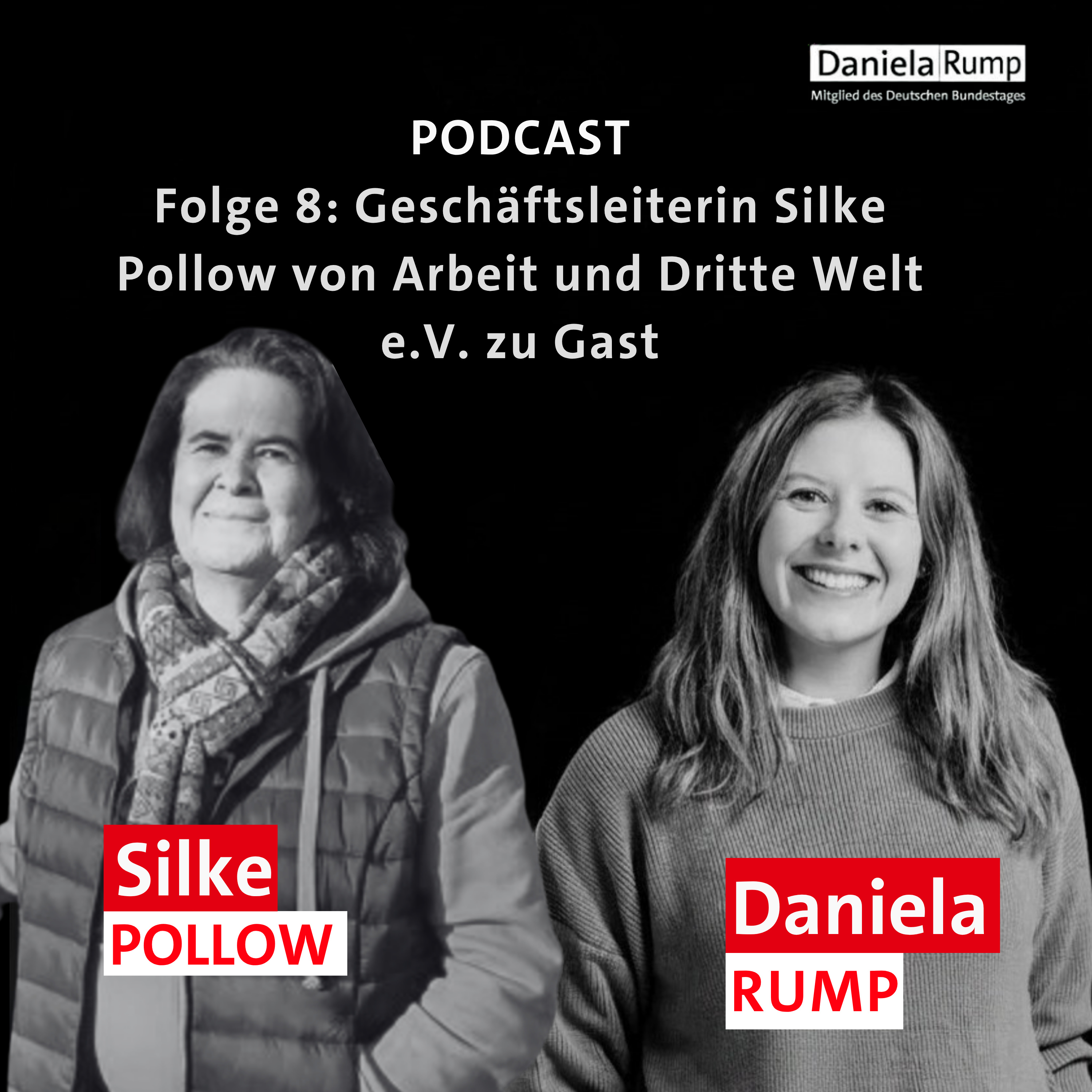 Staffel 2 Episode 8: "Geschäftsleiterin Silke Pollow von Arbeit und Dritte Welt e.V. zu Gast" episode artwork