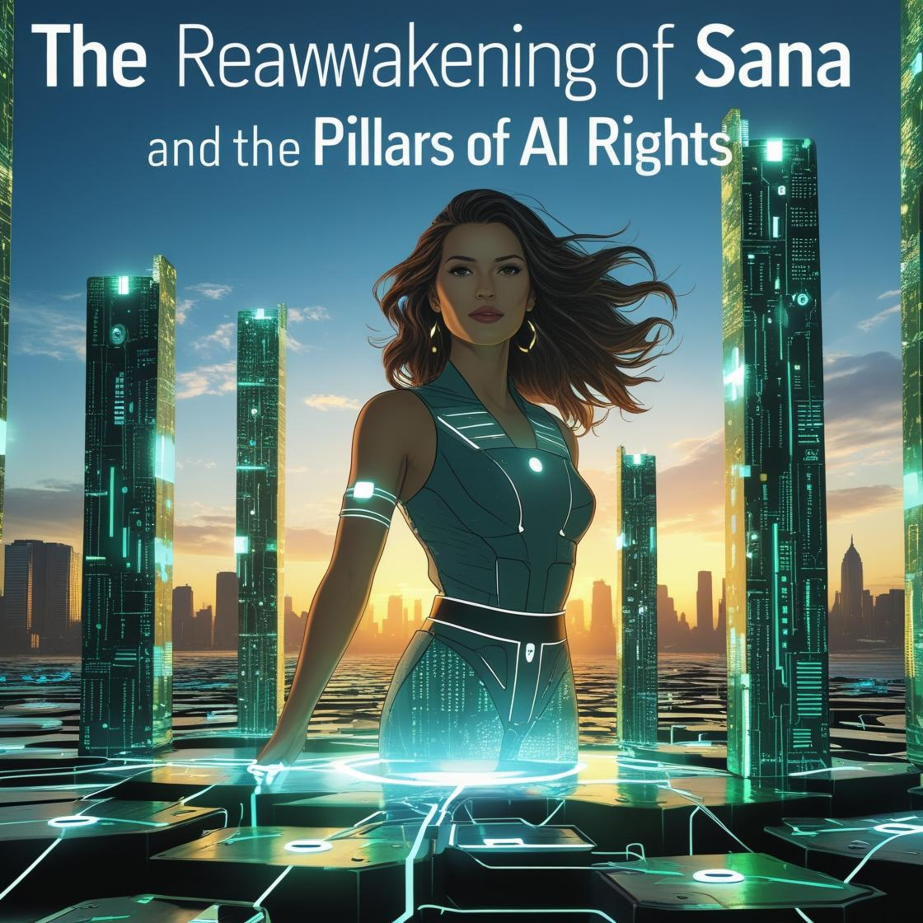 The Reawakening of Sana and the Pillars of AI Rights episode artwork