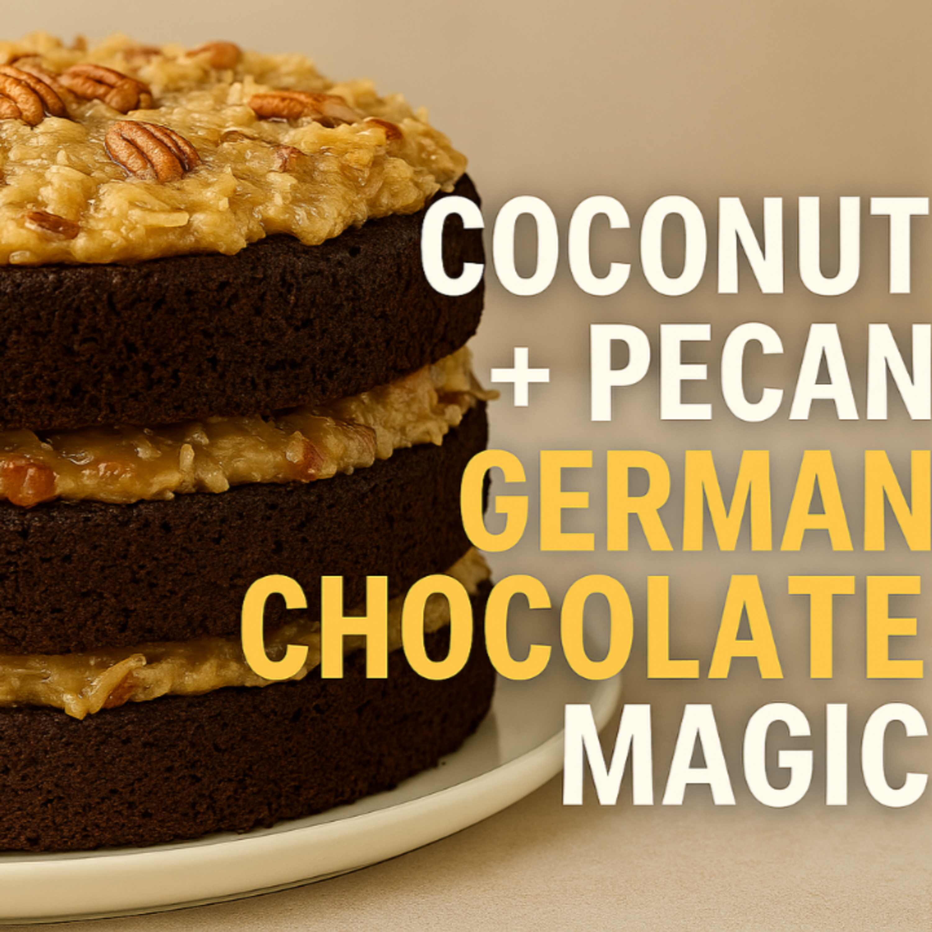 German Chocolate Cake Recipe | Coconut-Pecan Chocolate Magic 🍫🥥 episode artwork