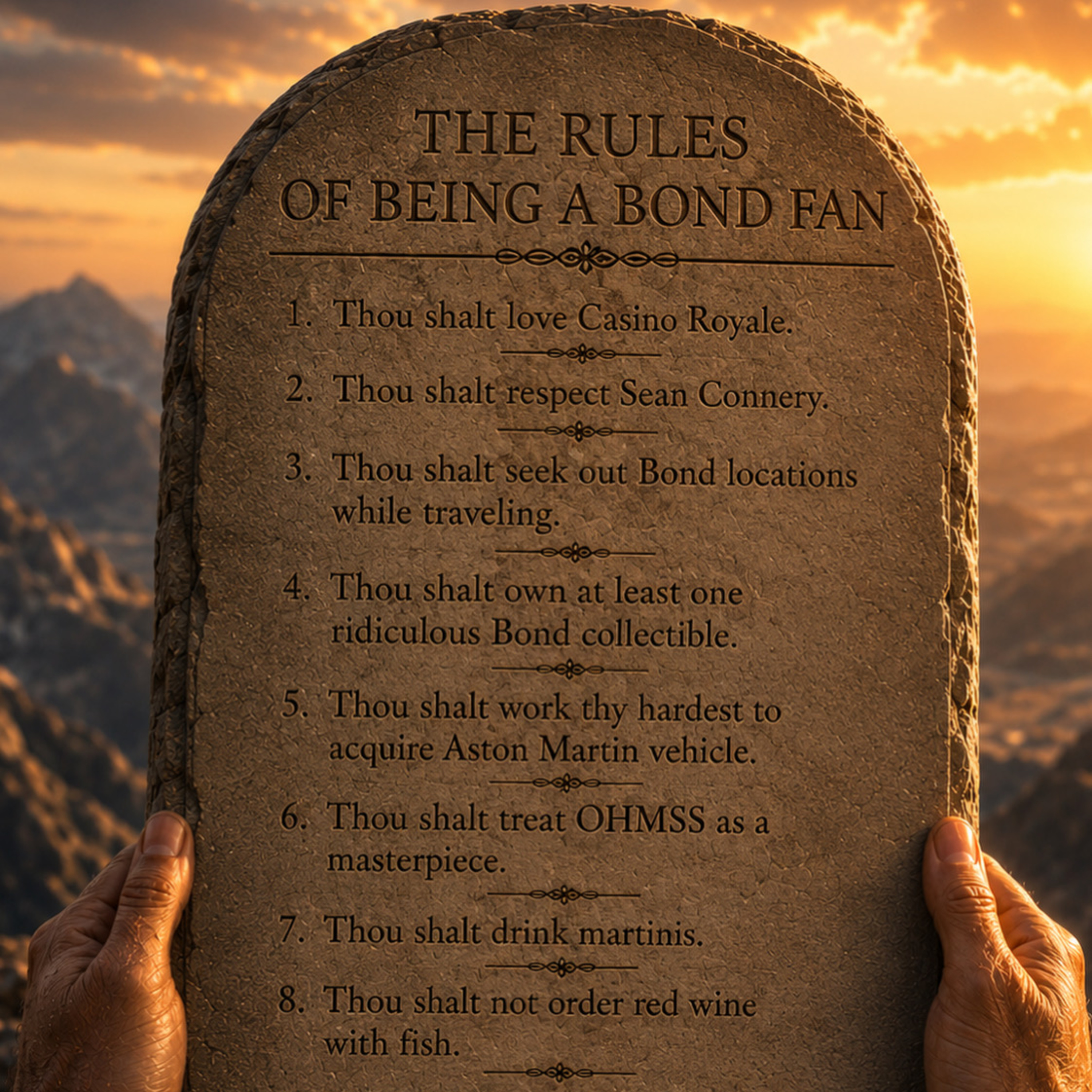 Episode 40: The Rules of Being a Bond Fan episode artwork