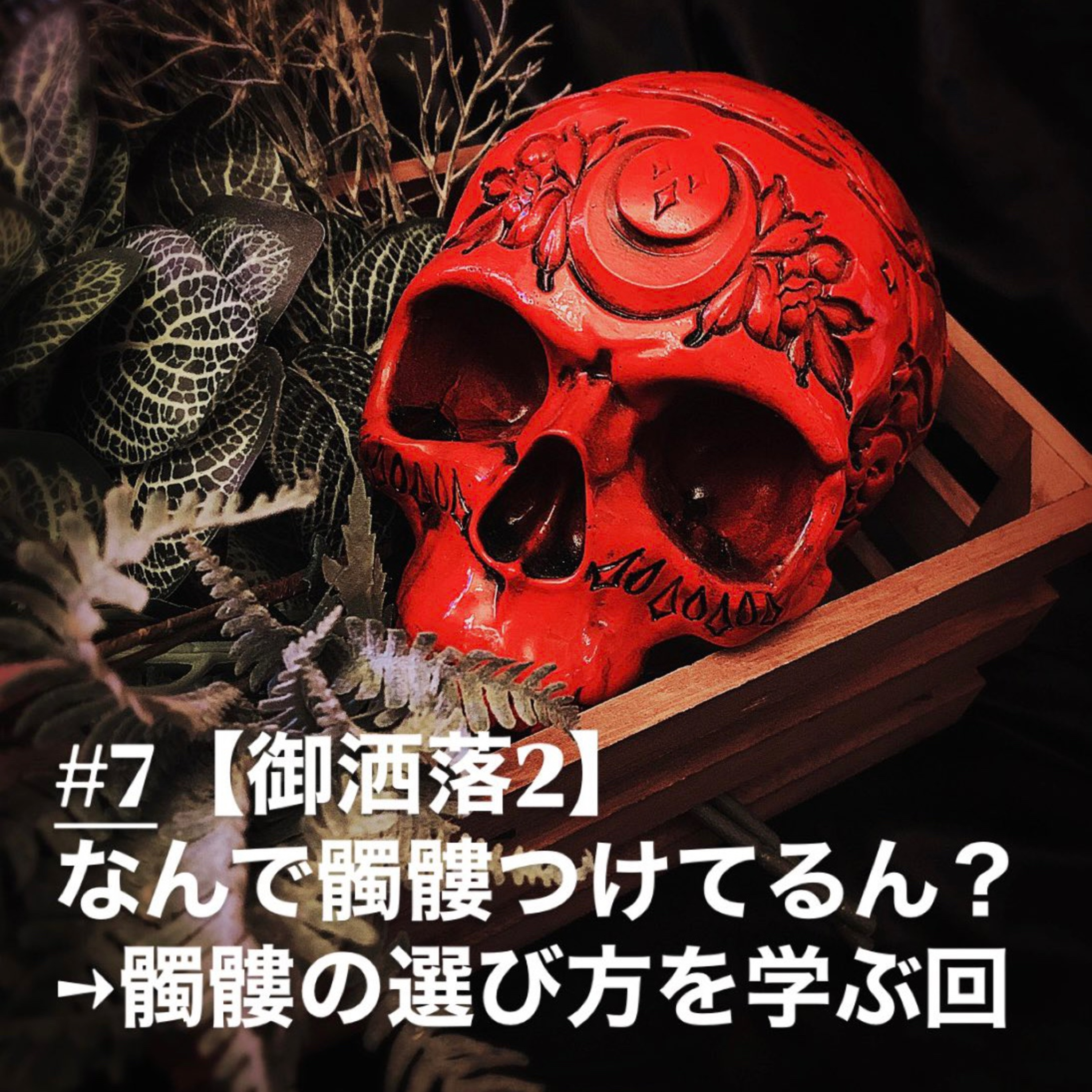 #7【御洒落2】なんで髑髏つけてるん？→髑髏の選び方を学ぶ回 episode artwork